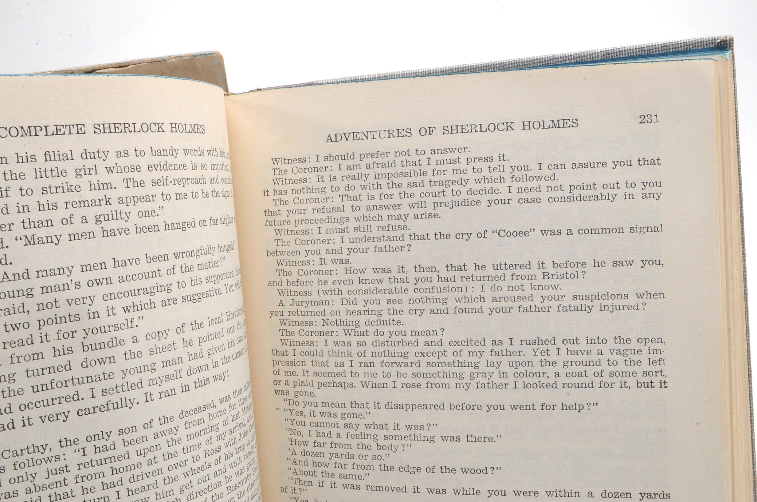 1953 Arthur Conan Doyle Signed Limited Edition "The Complete Sherlock Holmes"