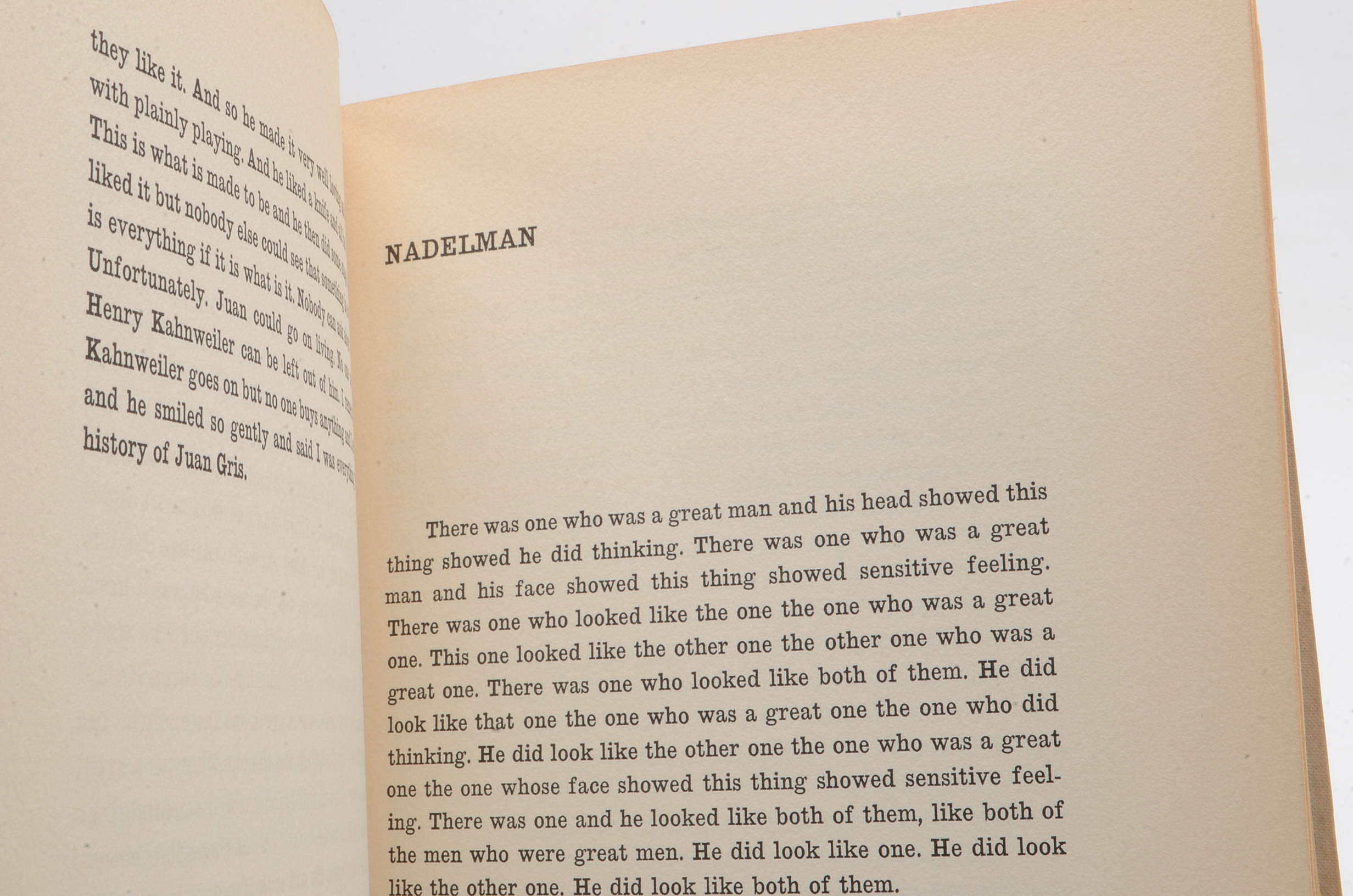 1934 Gertrude Stein Signed "Portraits and Prayers"