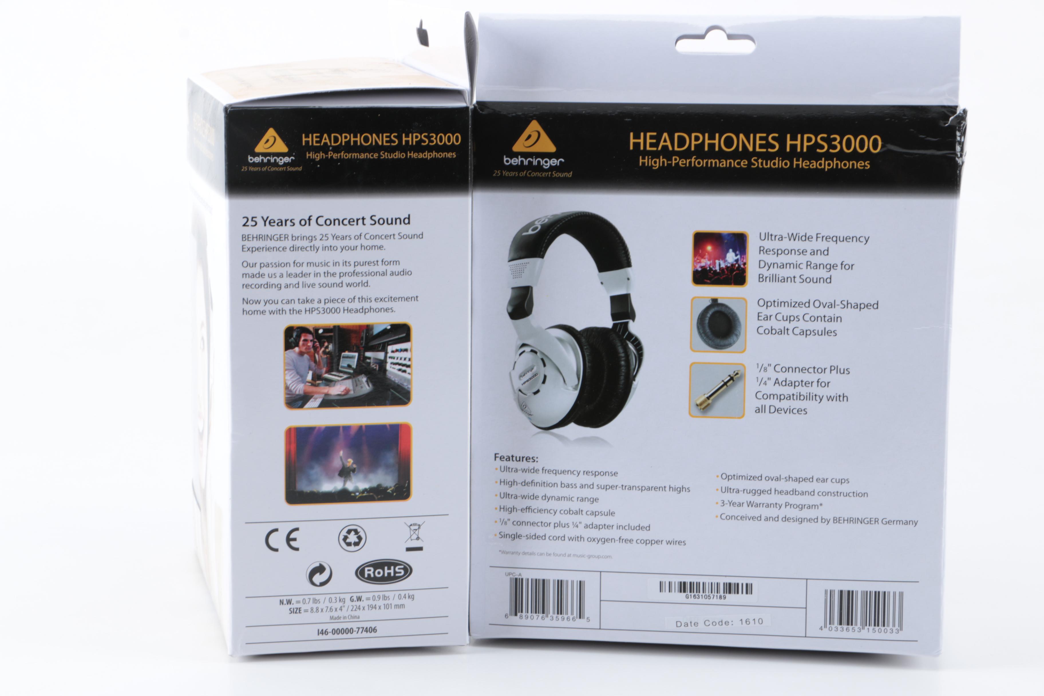 iPod Touch with Behringer Headphones, iKlip Xpand and Accessories