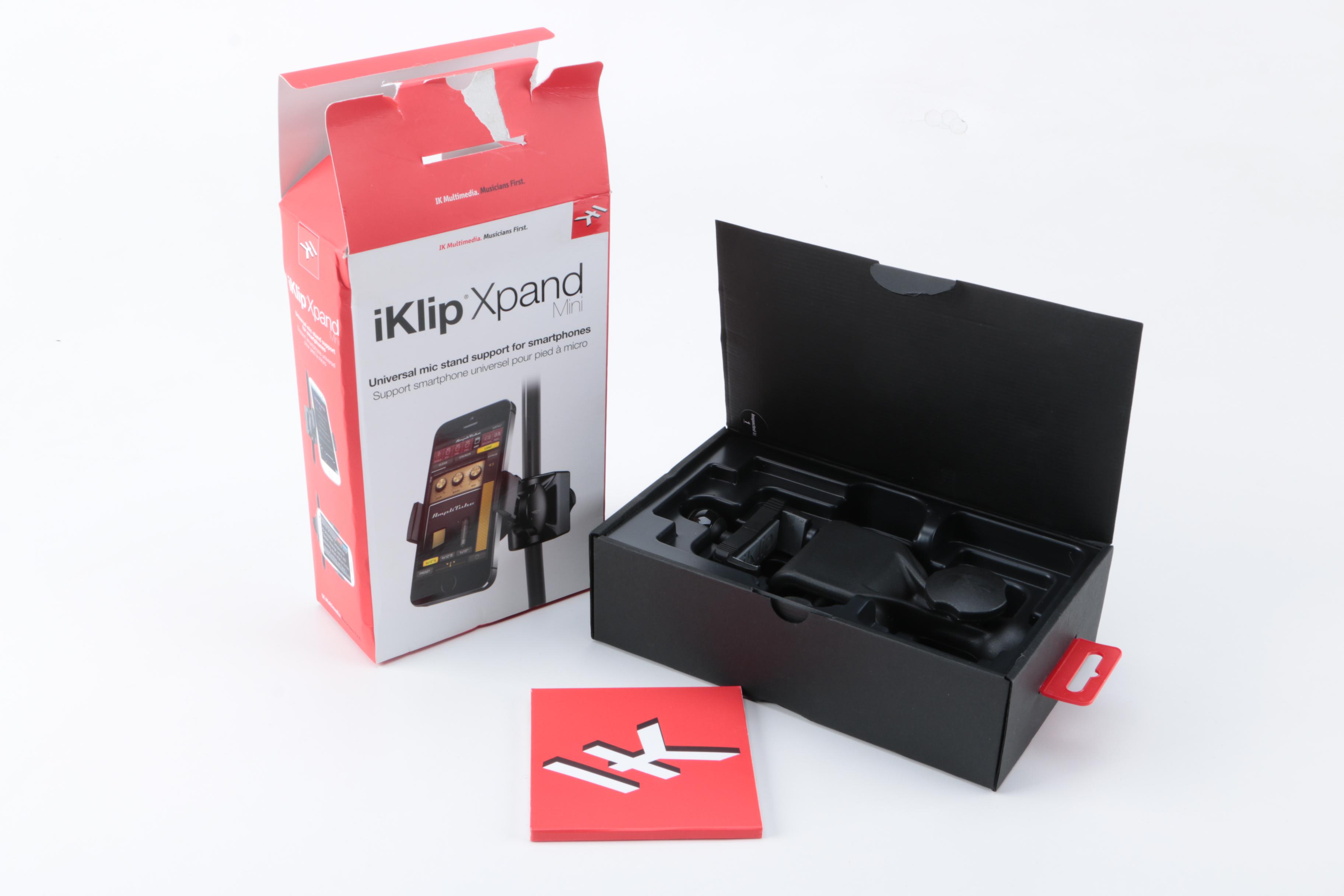 iPod Touch with Behringer Headphones, iKlip Xpand and Accessories