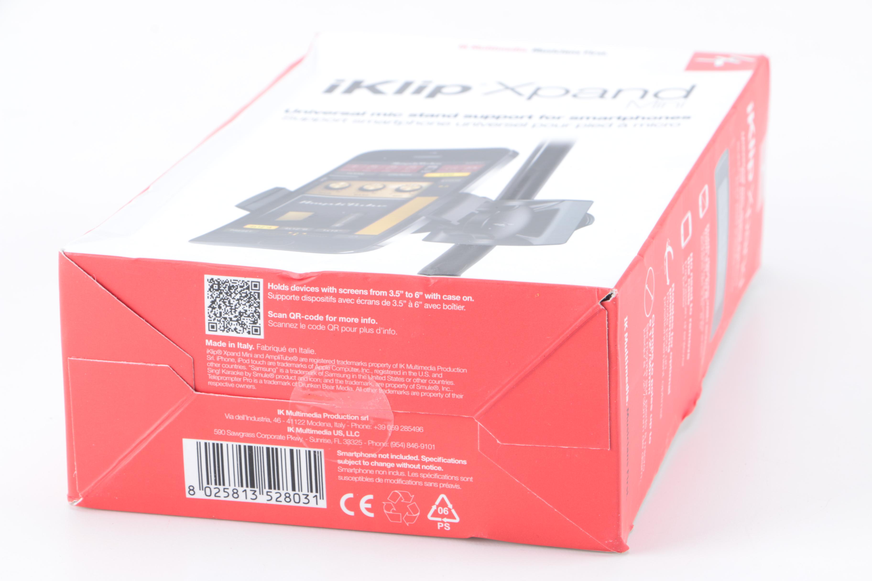 iPod Touch with Behringer Headphones, iKlip Xpand and Accessories