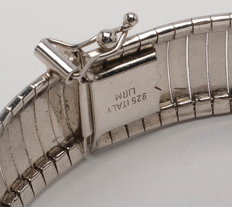 Sterling Silver Flexible Link Bracelets