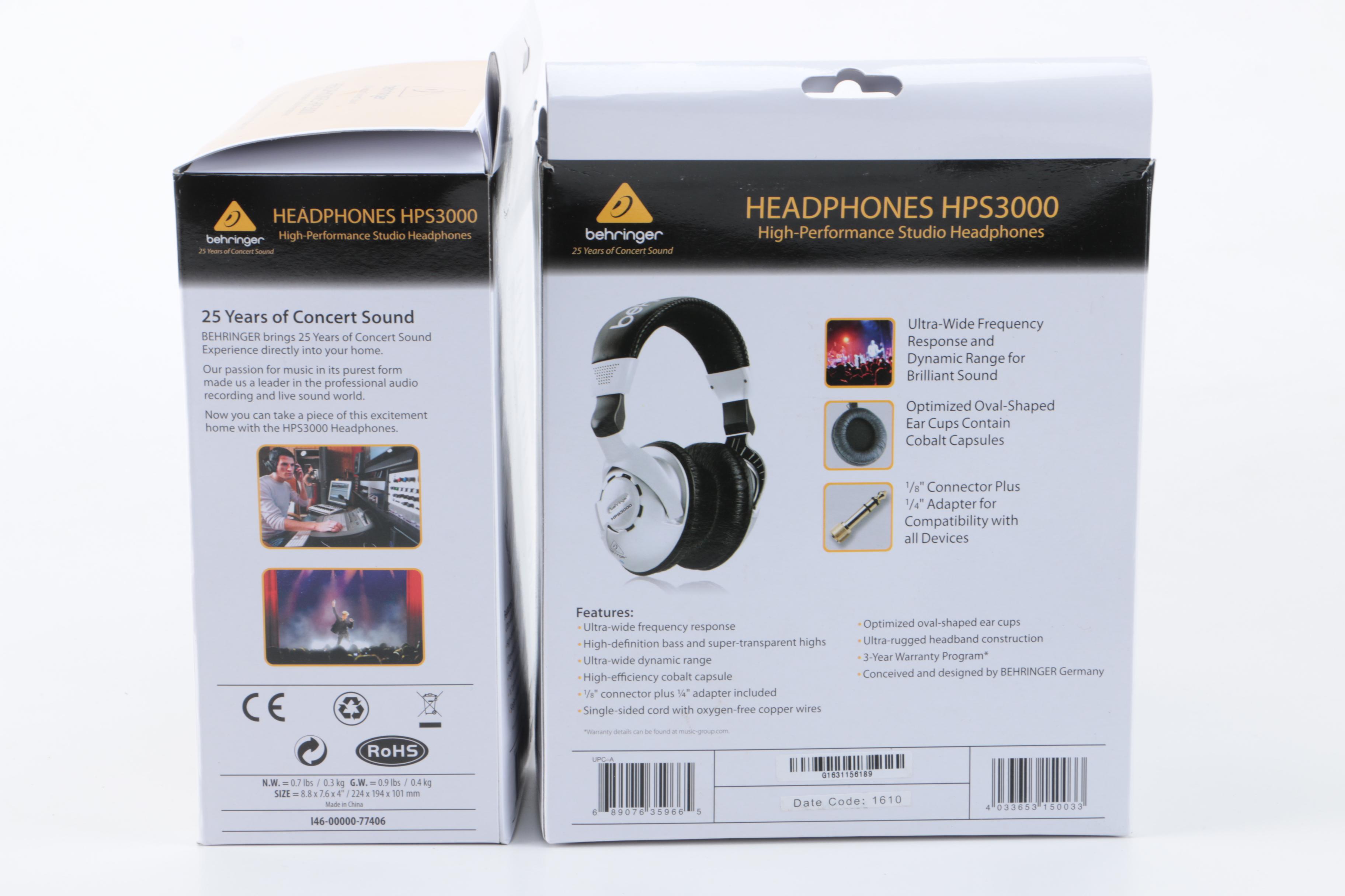 iPod Touch with Behringer Headphones, iKlip Xpand and Accessories