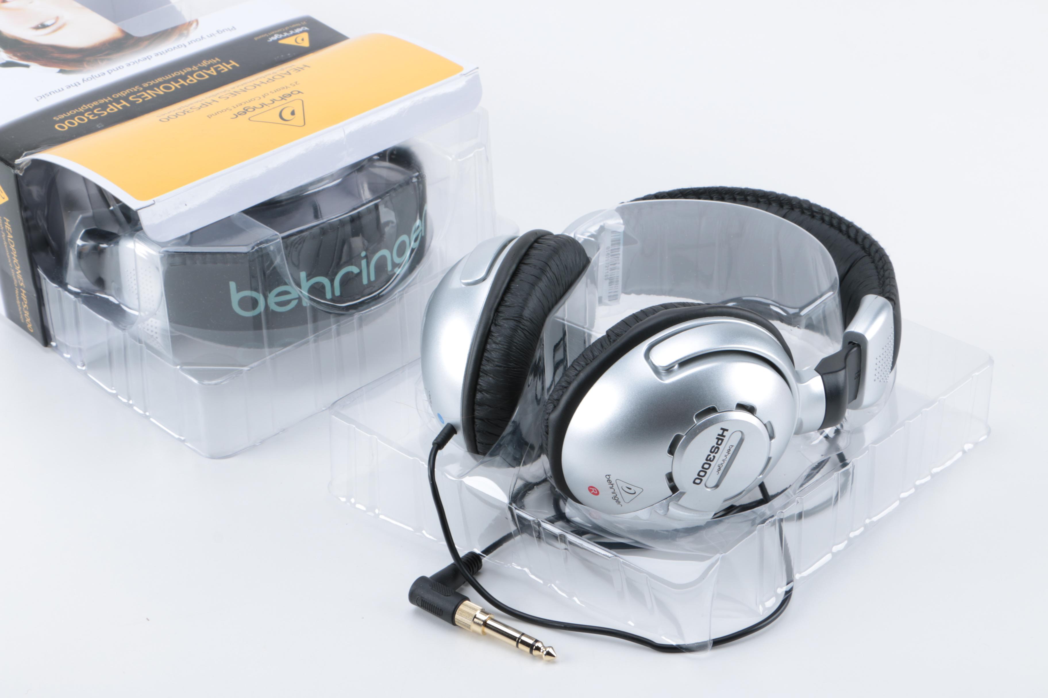 iPod Touch with Behringer Headphones, iKlip Xpand and Accessories