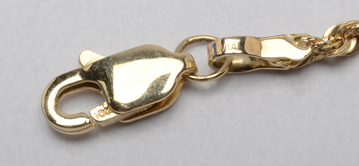 10K Gold Nativity Stone Bracelet