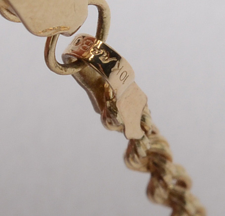 10K Gold Nativity Stone Bracelet