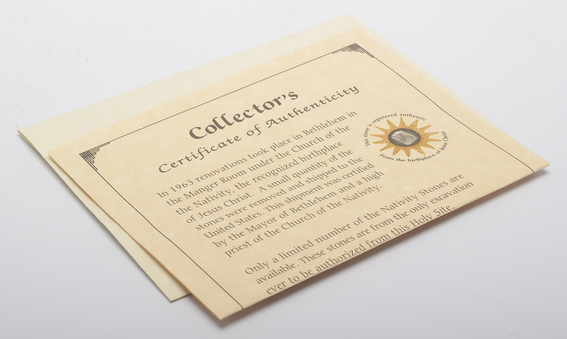 10K Gold Nativity Stone Bracelet