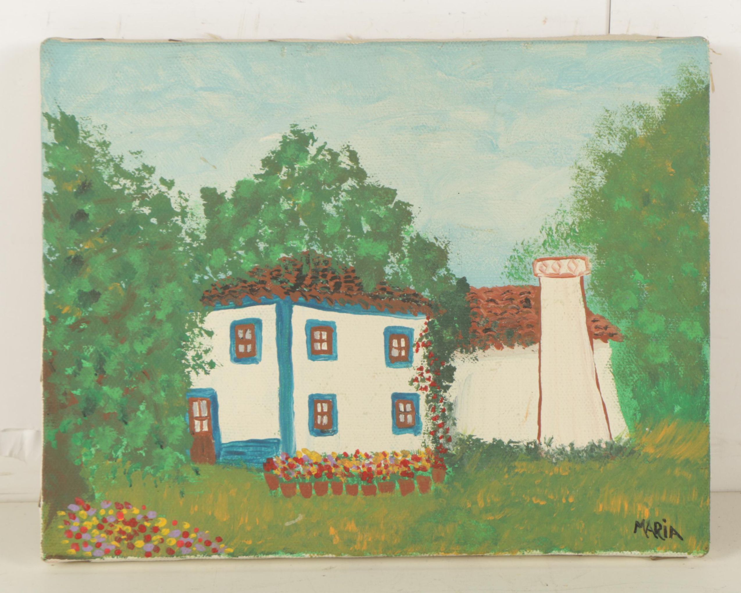 Oil Paintings of Landscapes Featuring Maria Memon