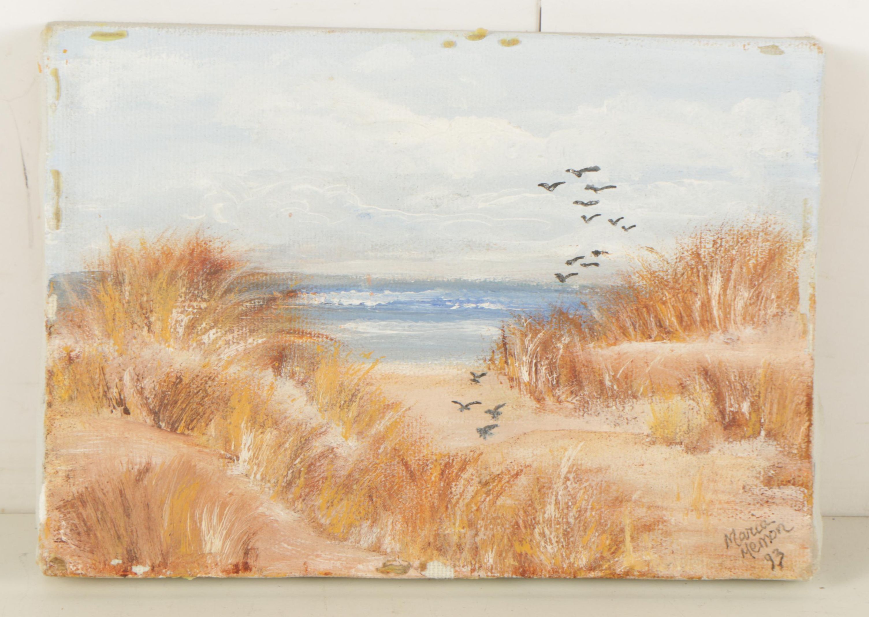 Oil Paintings of Landscapes Featuring Maria Memon