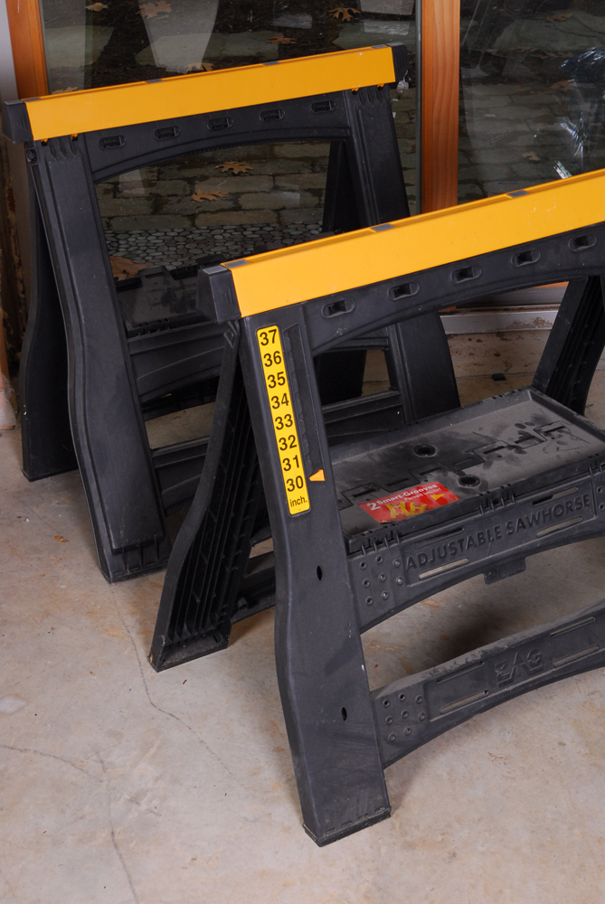 Zag Adjustable Saw Horses