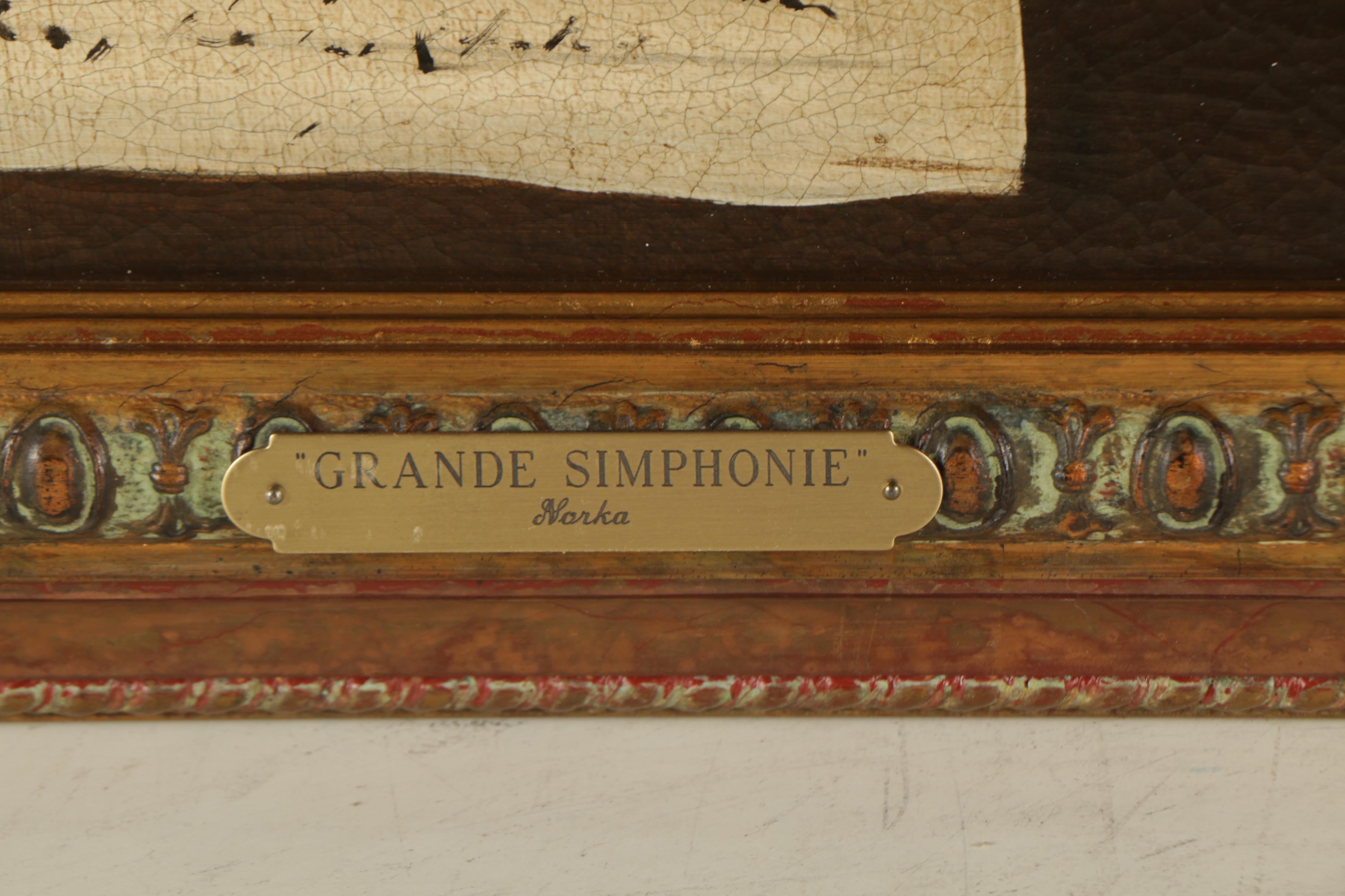 Norka Urde Oil Painting "Grande Simphonie"