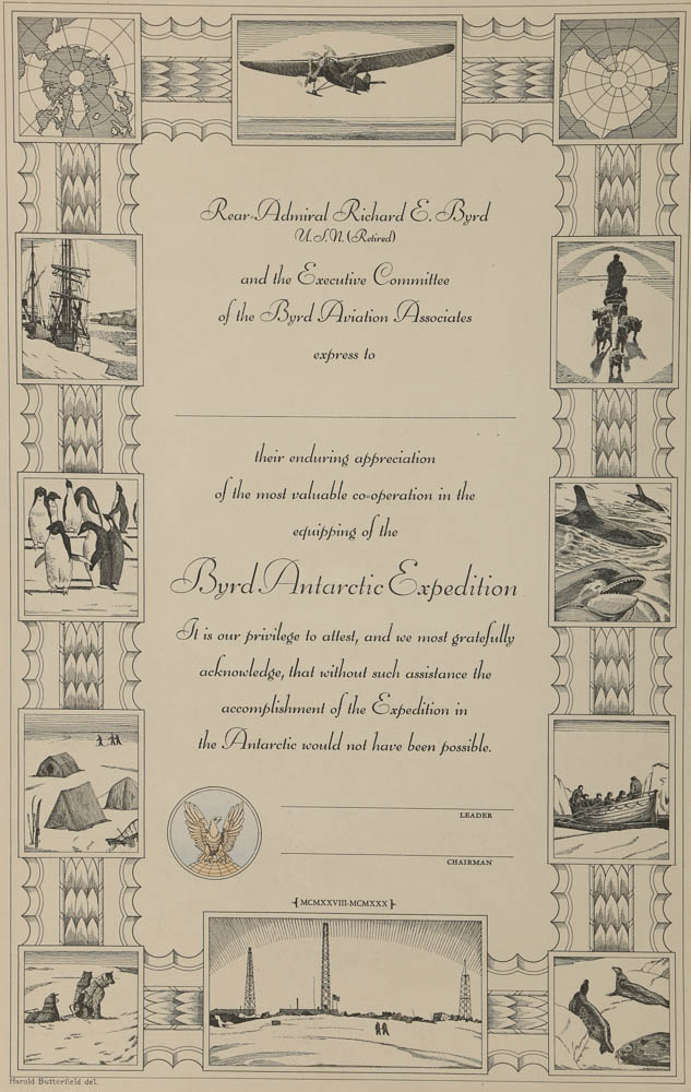 Engraving After Harold Butterfield