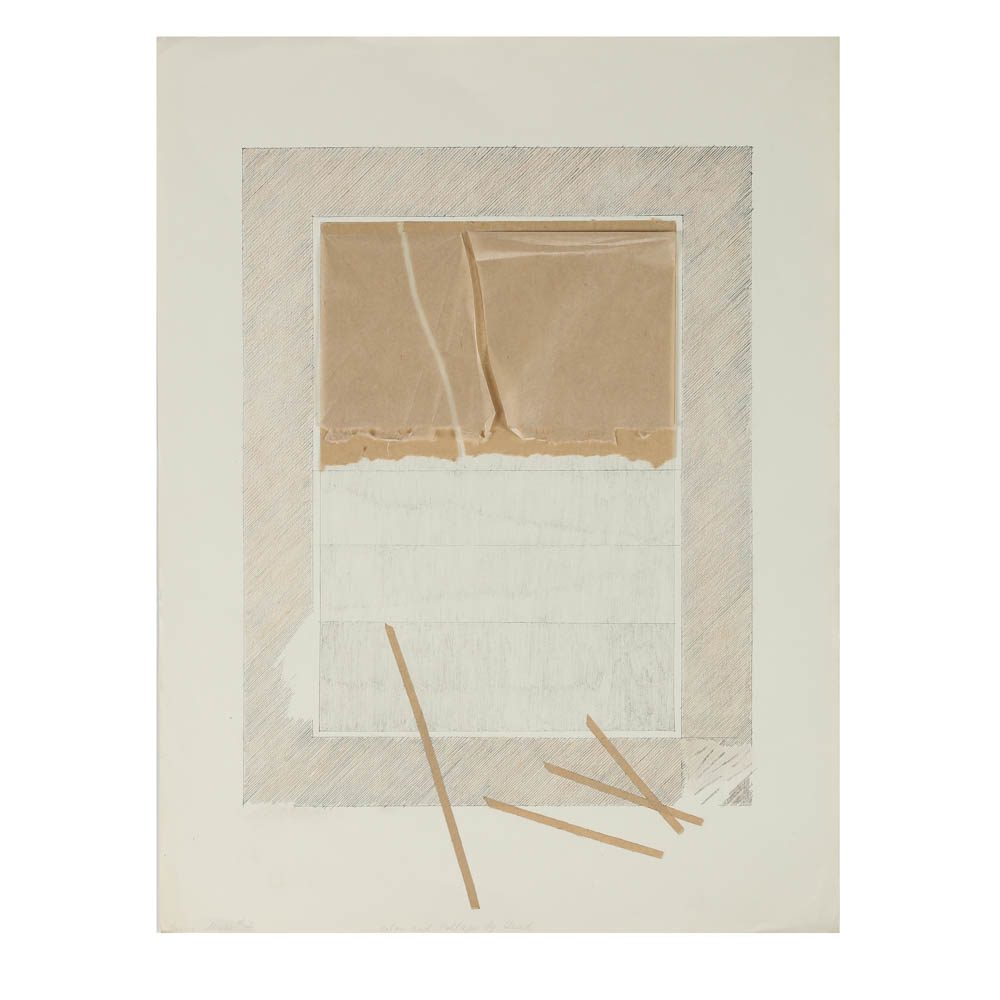 Sylvia Birch Halperin Mixed Media "Frame Series #2"