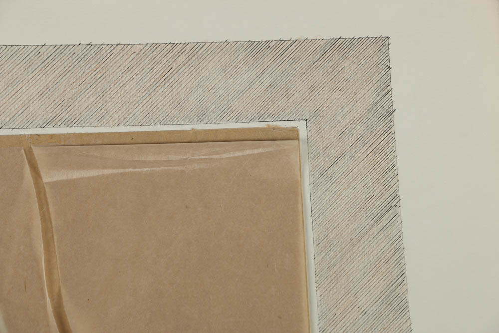 Sylvia Birch Halperin Mixed Media "Frame Series #2"