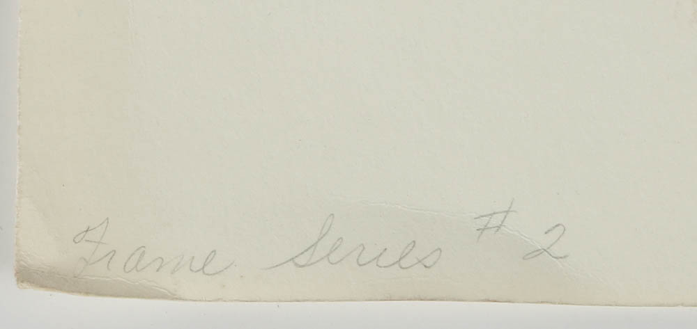 Sylvia Birch Halperin Mixed Media "Frame Series #2"