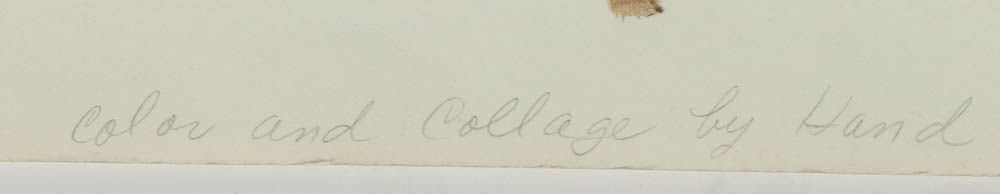 Sylvia Birch Halperin Mixed Media "Frame Series #2"