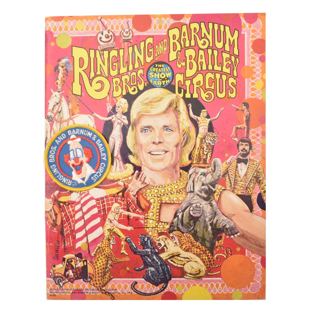 Vintage 107th Edition "Ringling Bros. and Barnum & Bailey Circus Program"