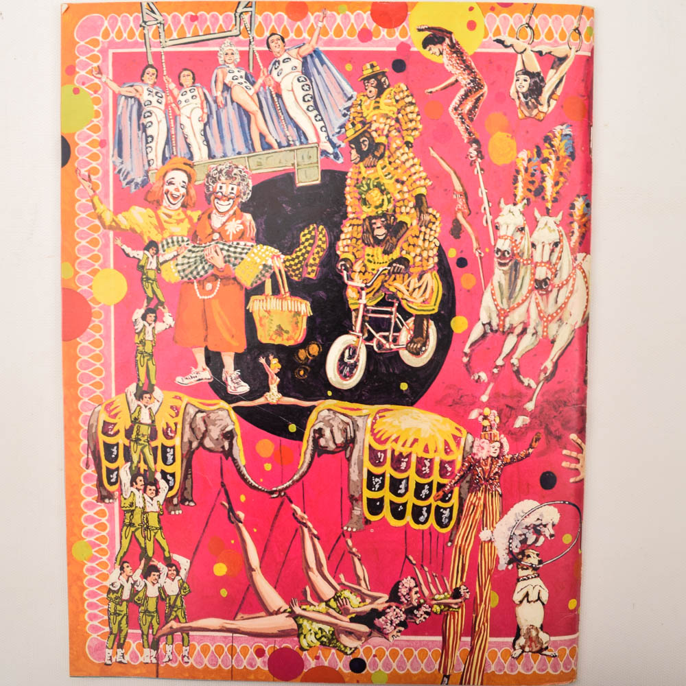 Vintage 107th Edition "Ringling Bros. and Barnum & Bailey Circus Program"