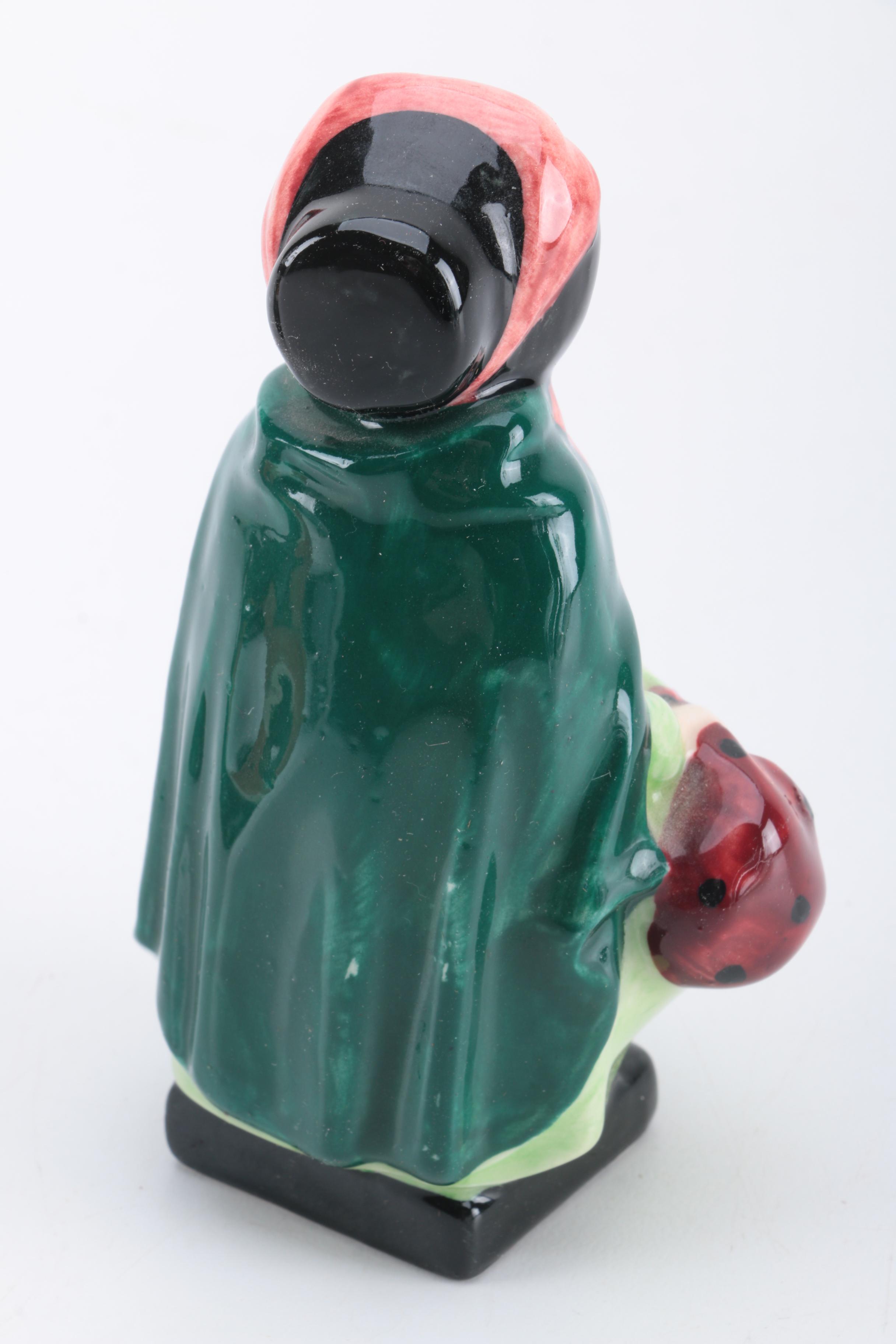 Royal Doulton "Sairy Gamp" Character Figurine and "Mr. Pickwick" Character Jug