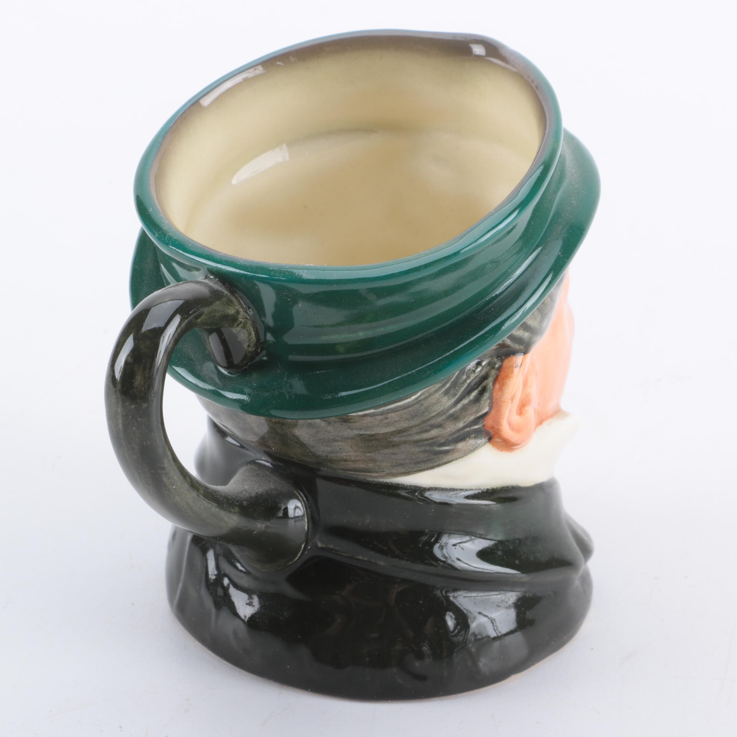 Royal Doulton "Sairy Gamp" Character Figurine and "Mr. Pickwick" Character Jug