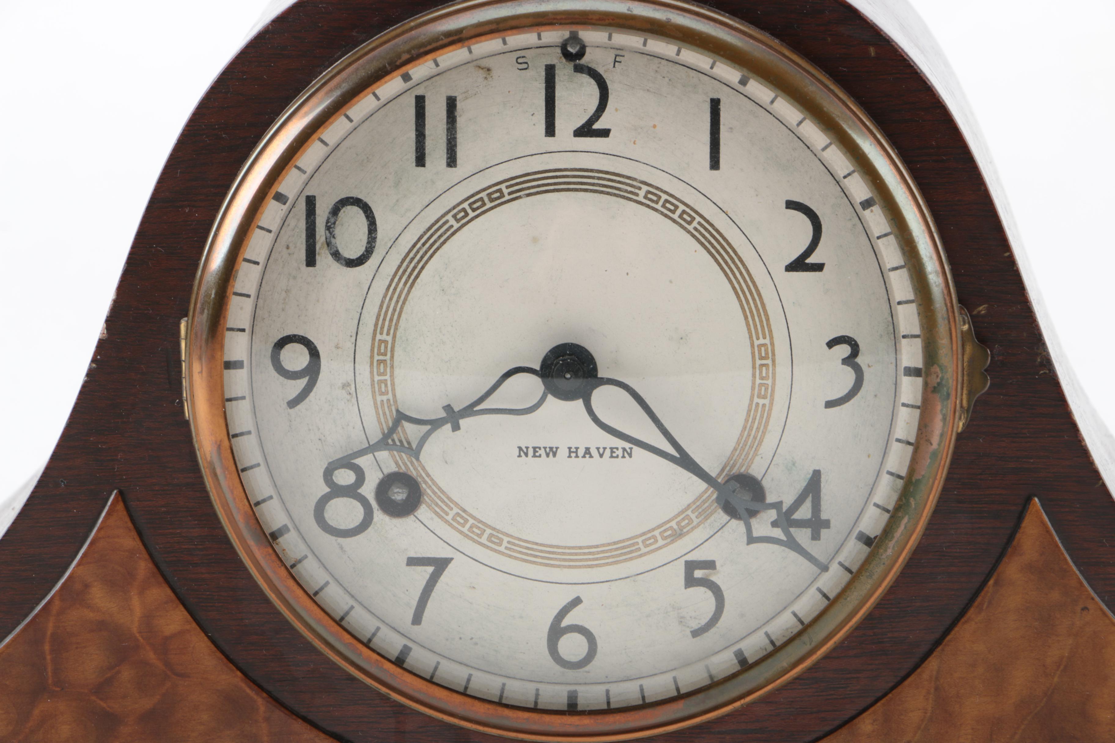 New Haven Clock Co. Mantel Clock