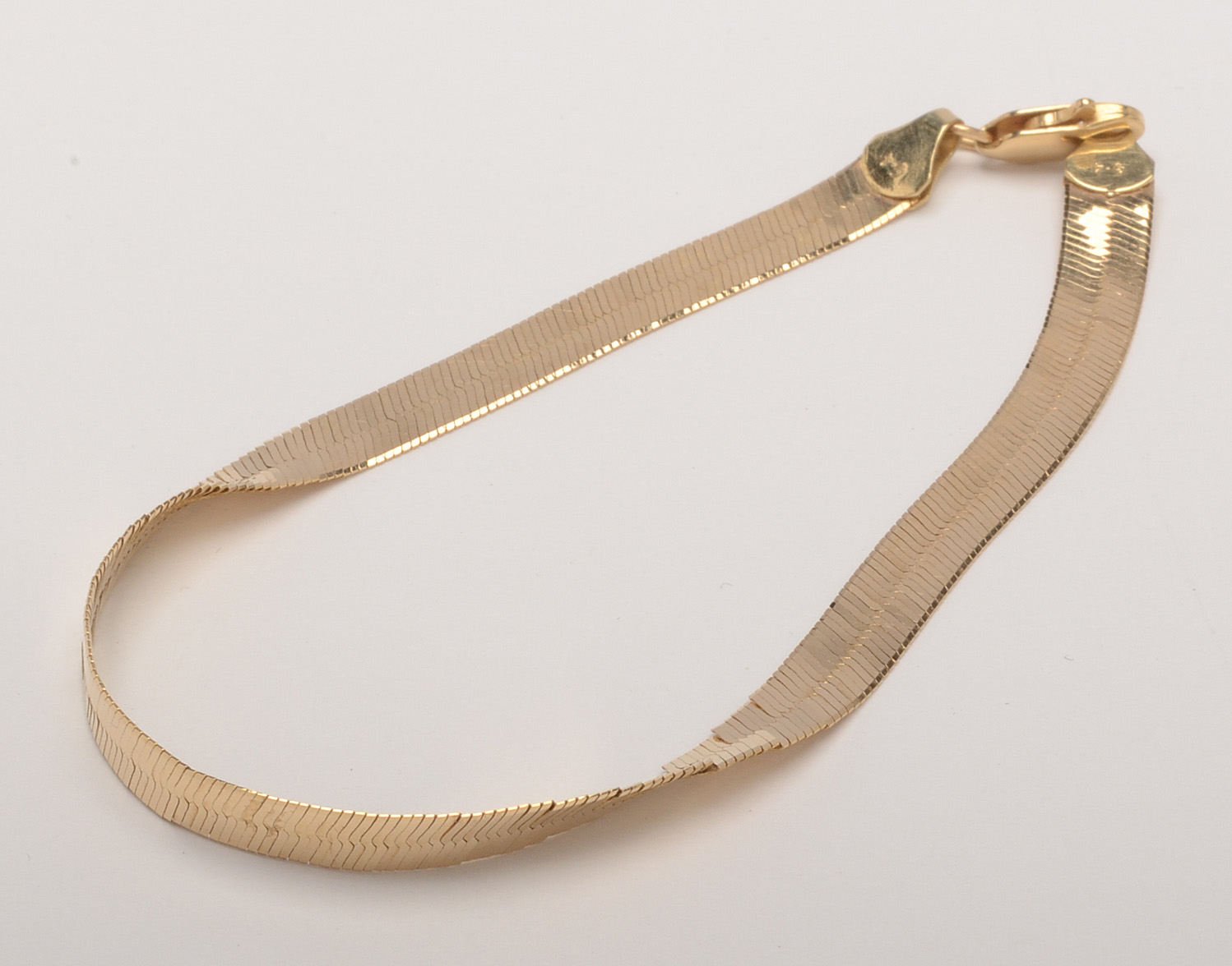 14K Yellow Gold Chain Bracelet
