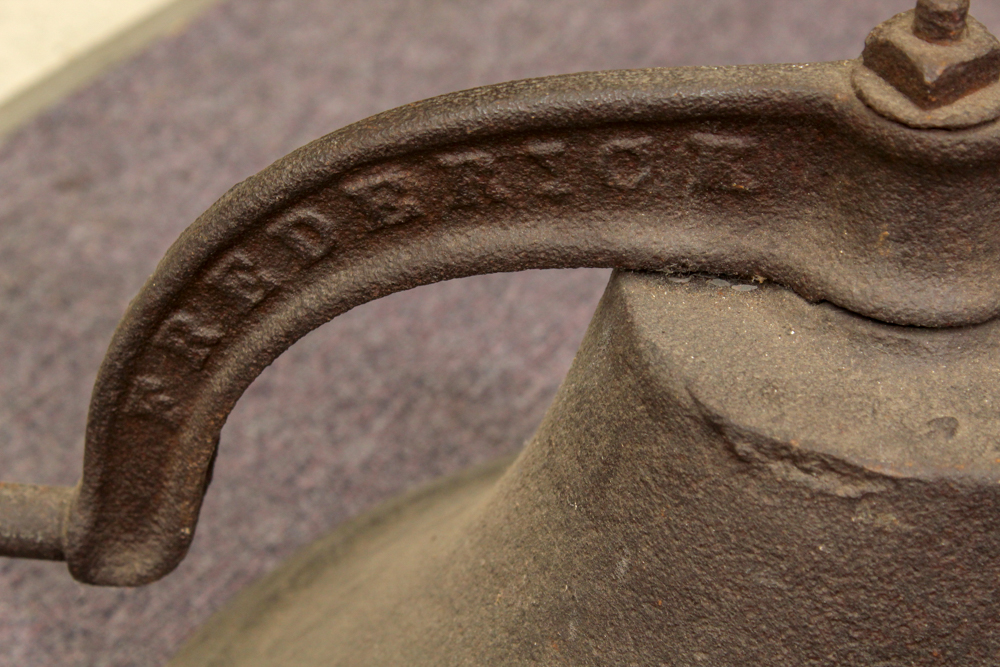 Antique Fredericktown Ohio Cast Iron Bell