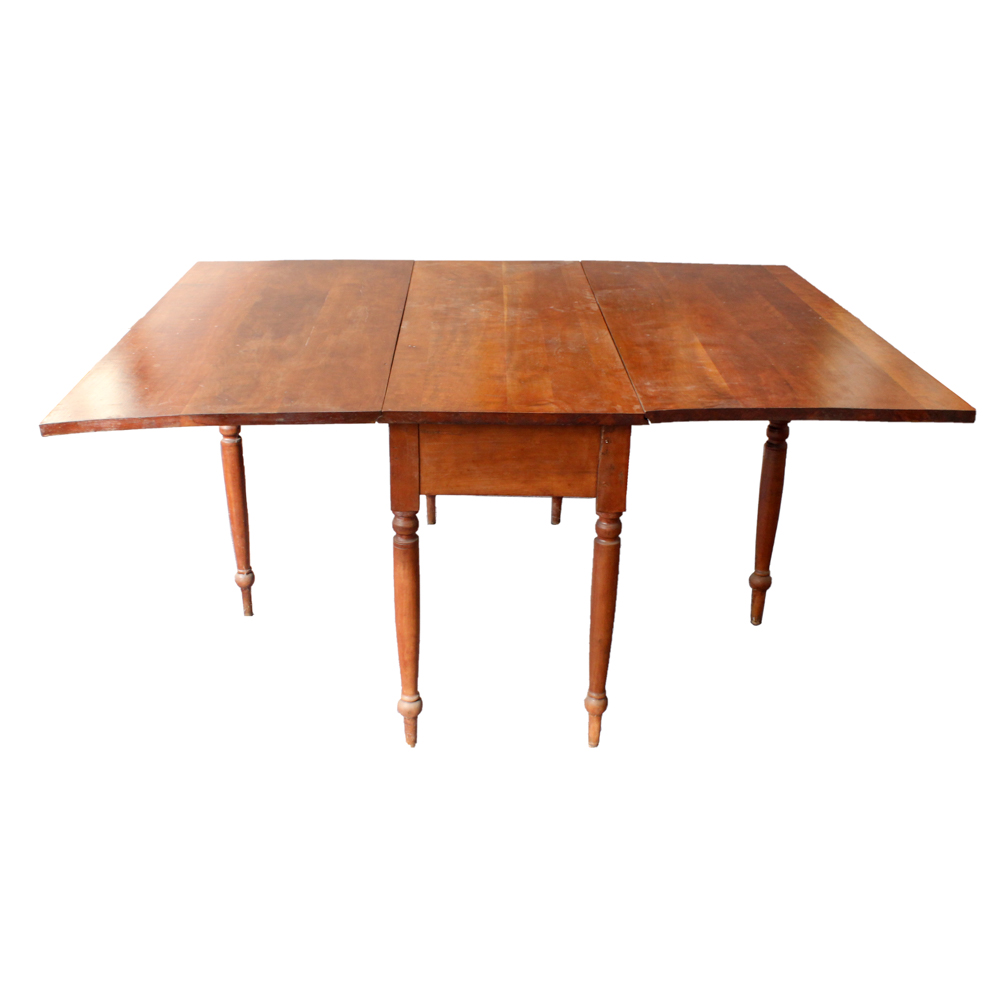 Antique Cherry Drop Leaf Gateleg Table