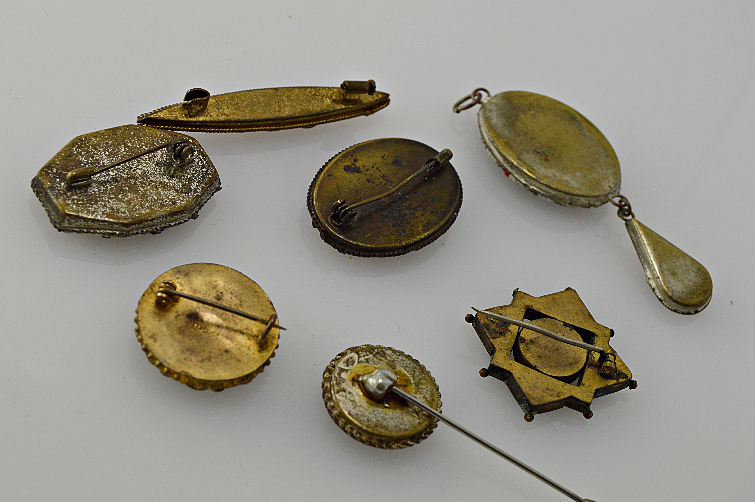 Vintage Italian Micro Mosaic Jewelry