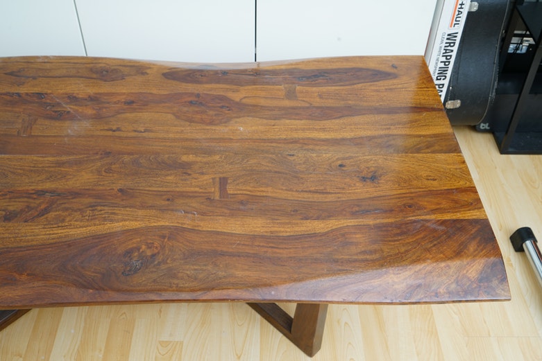 Modern Live Edge Coffee Table by Arhaus