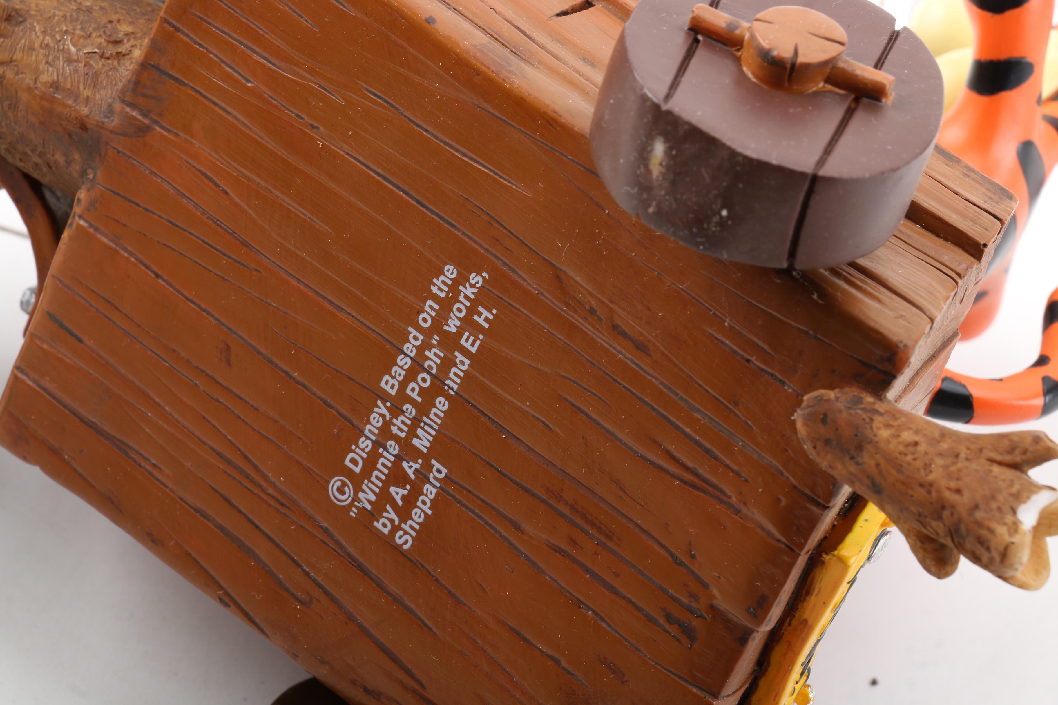 Two "Winnie The Pooh" Figurines by Disney