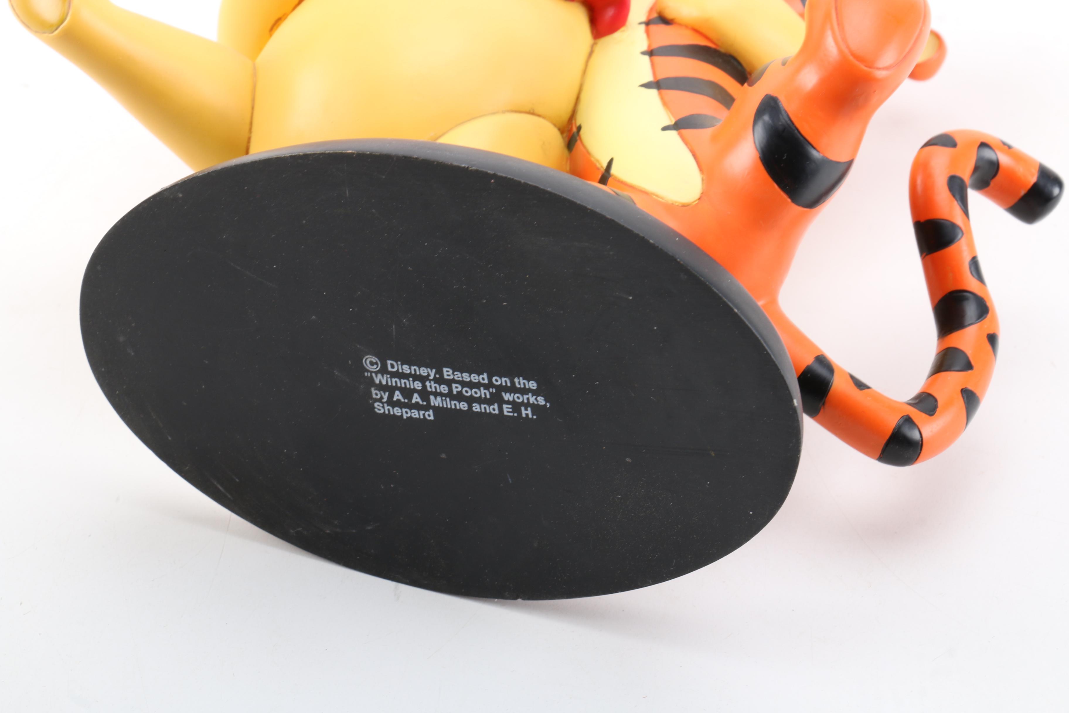 Two "Winnie The Pooh" Figurines by Disney