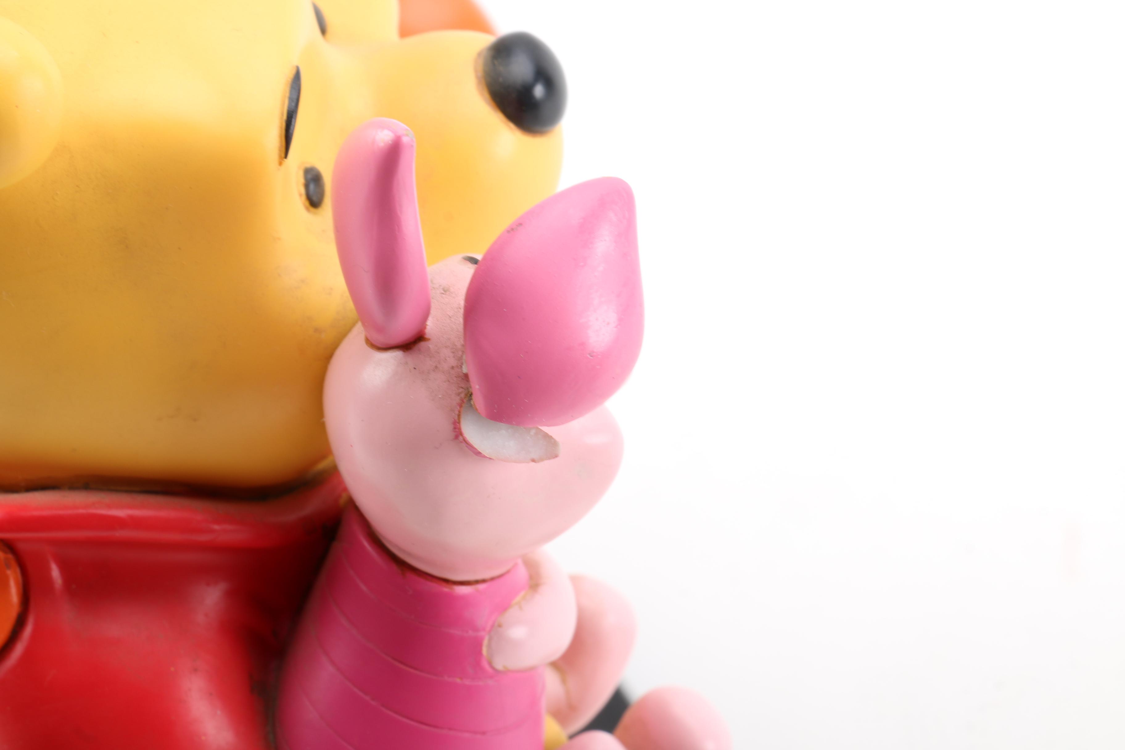 Two "Winnie The Pooh" Figurines by Disney