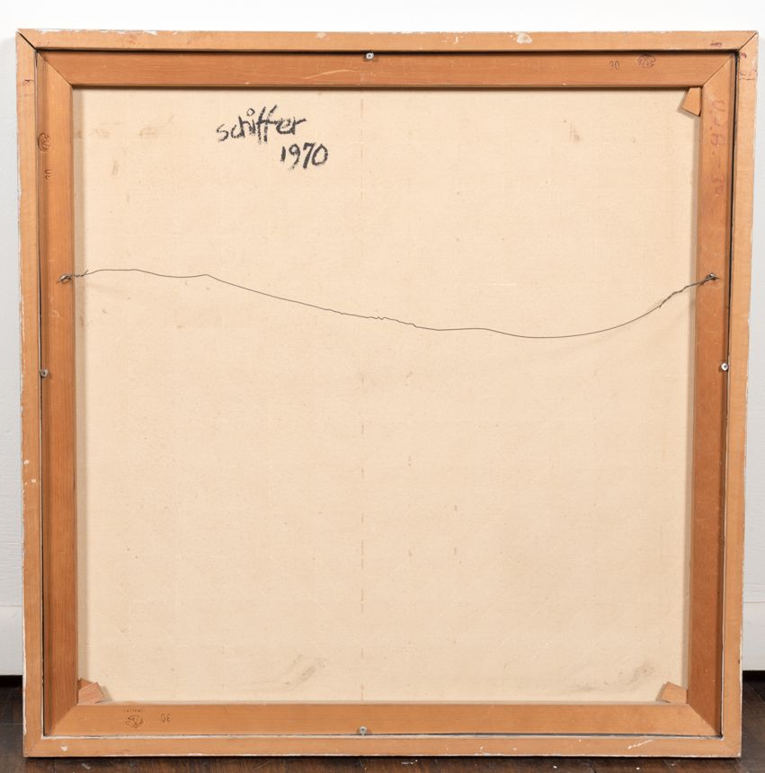 1970 Bill Schiffer Acrylic Painting