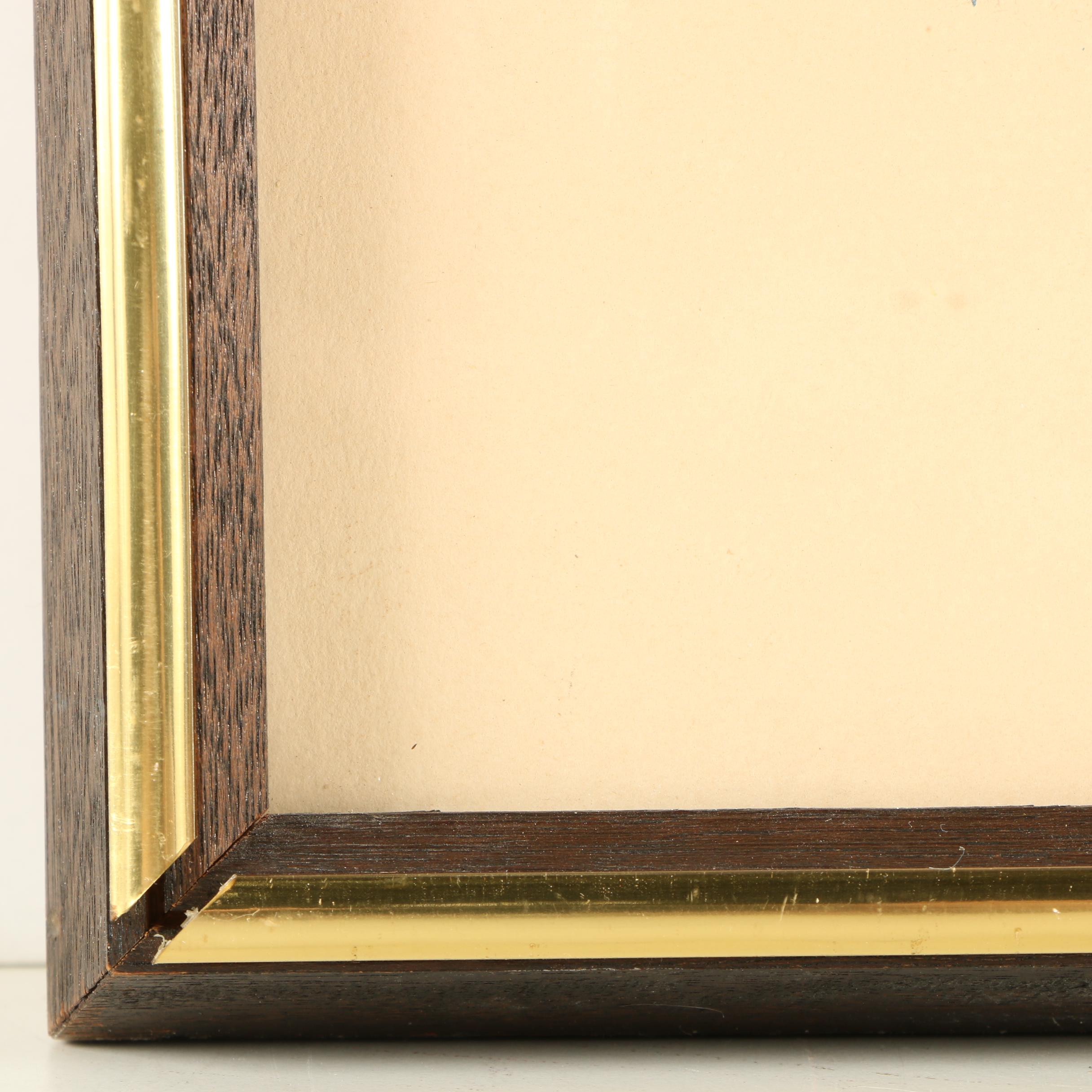 Yanni Posnakoff 1969 Color Lithograph "Carri"