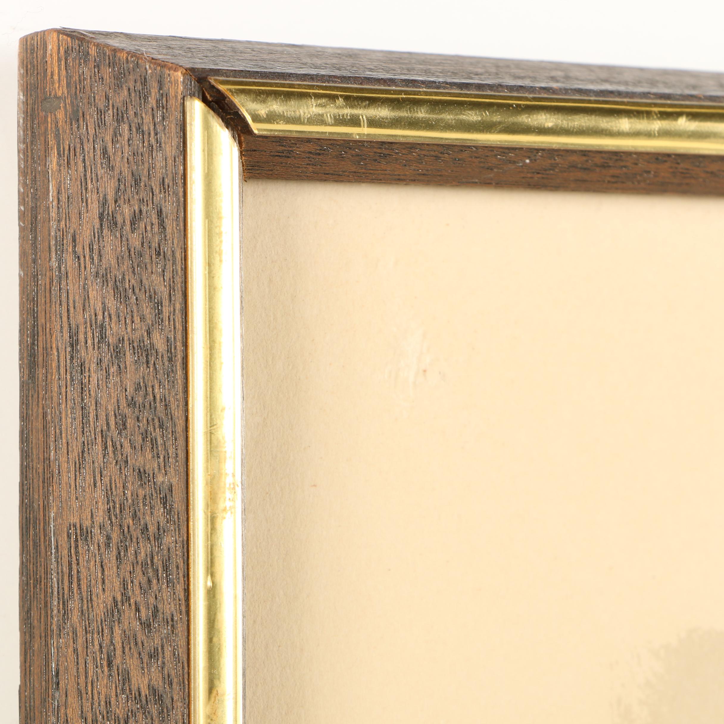 Yanni Posnakoff 1969 Color Lithograph "Carri"