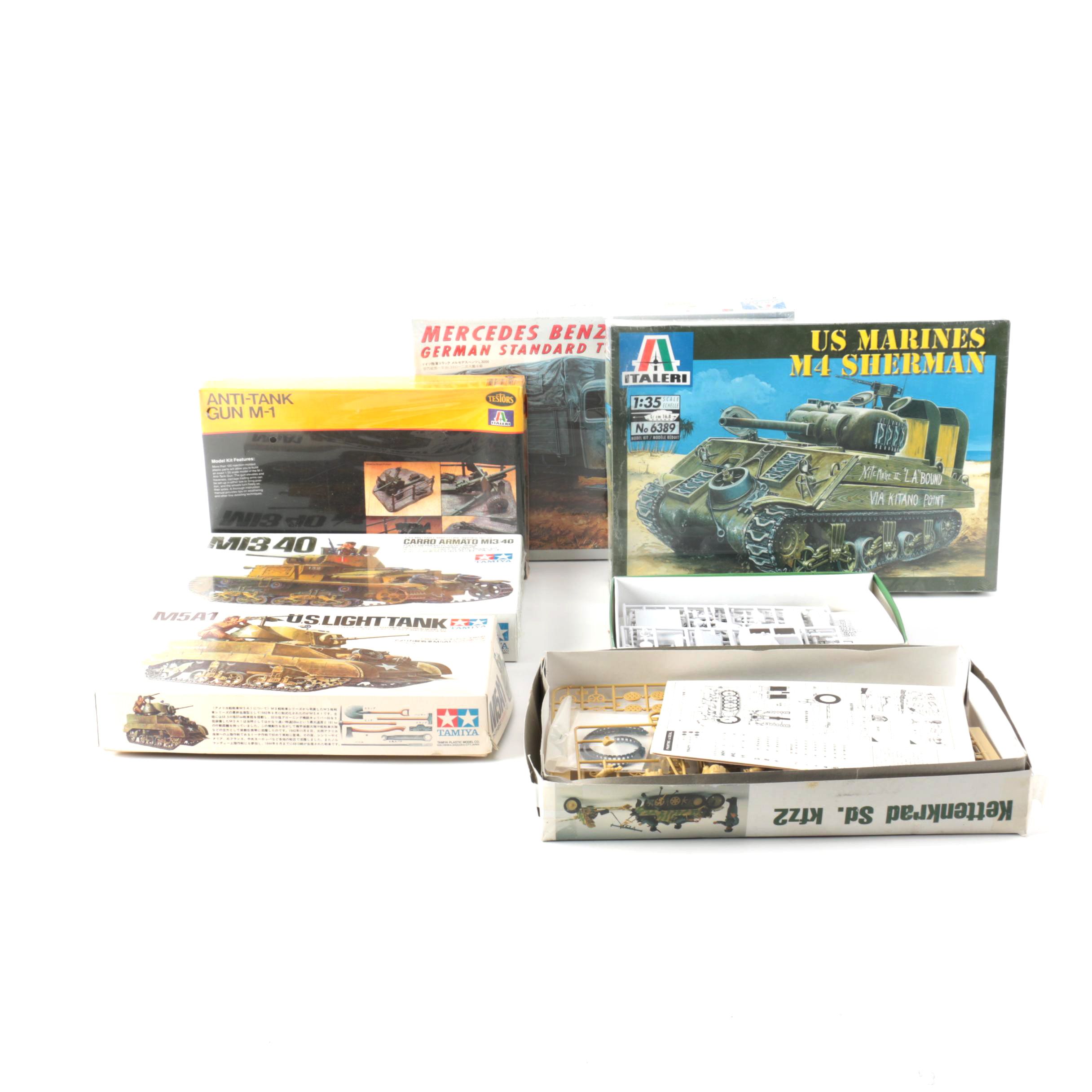 1/35 Scale Military Vehicle Model Kits
