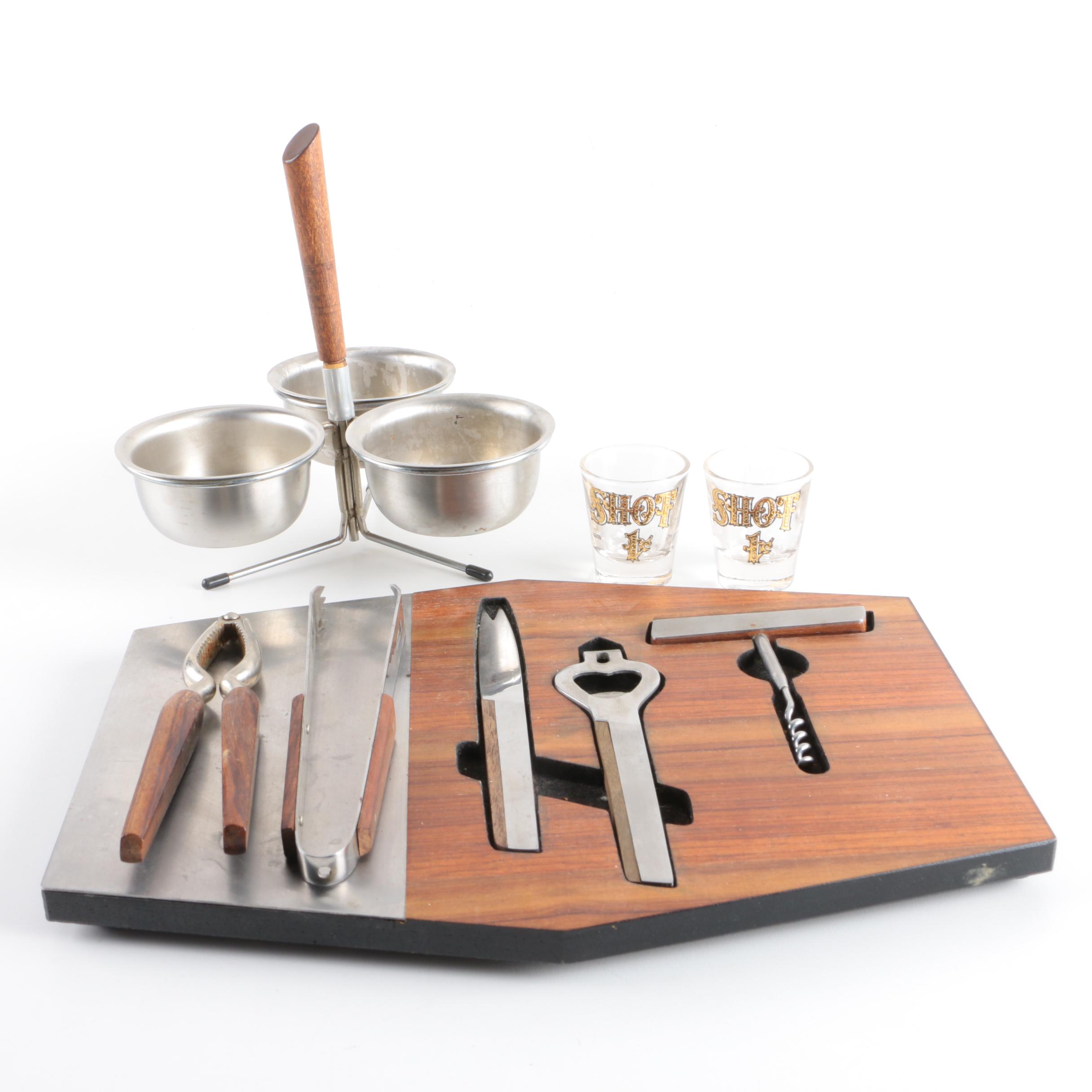 Vintage Mid Century Modern Barware