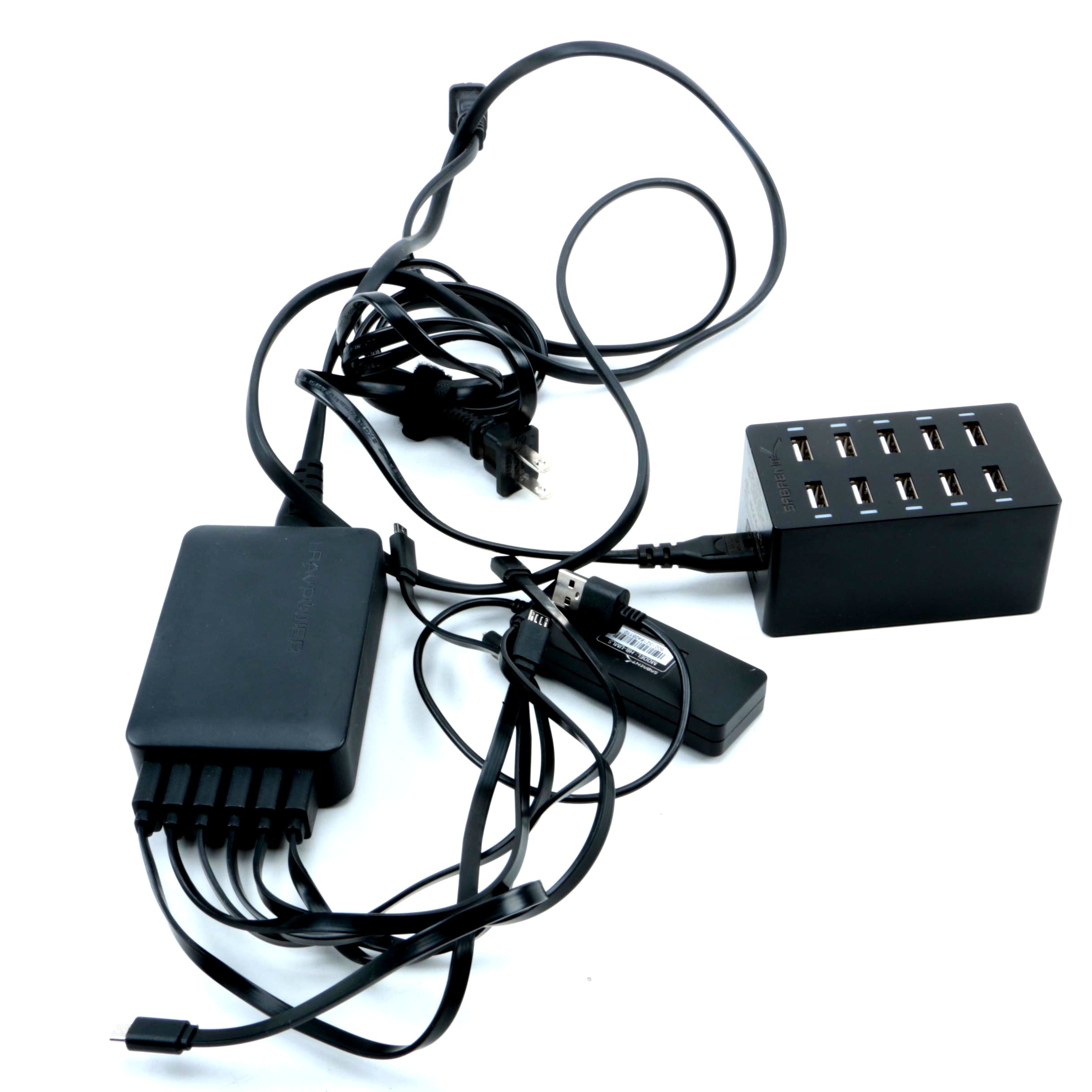 Sabrent and RAVPower USB Charging Stations