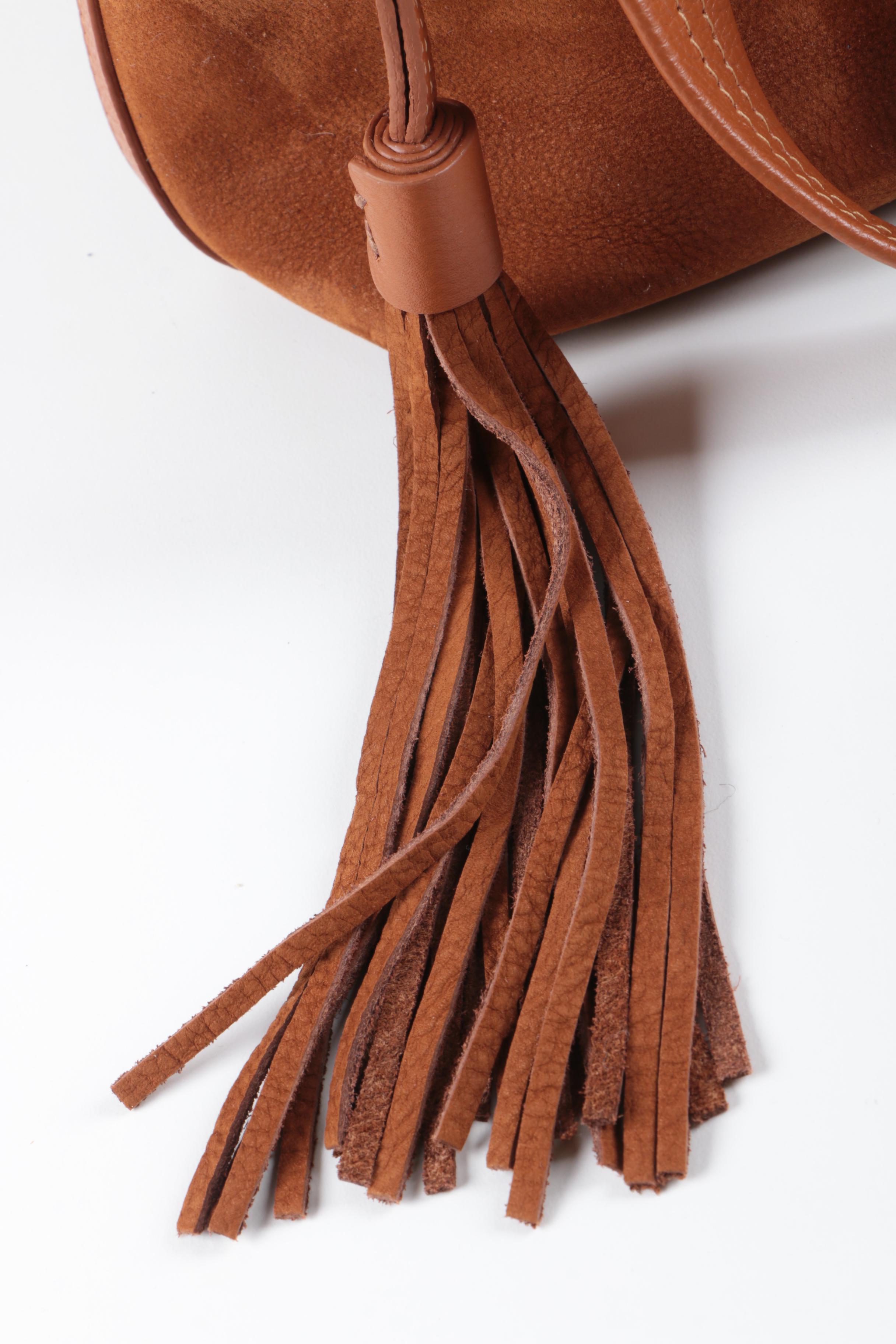 GiGi New York Nubuck Hobo Bag