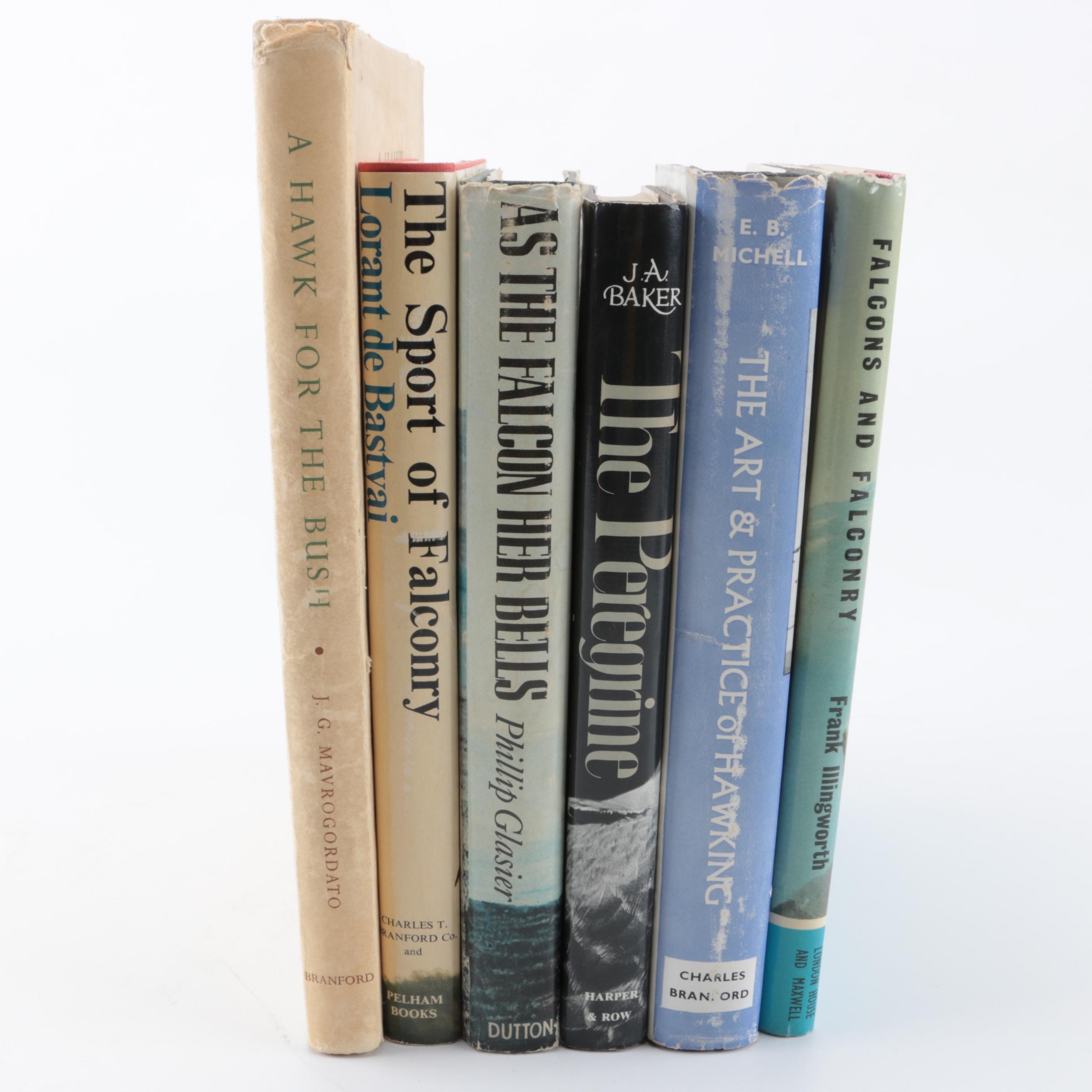 Vintage Ornithology Books Including "A Hawk for the Bush"