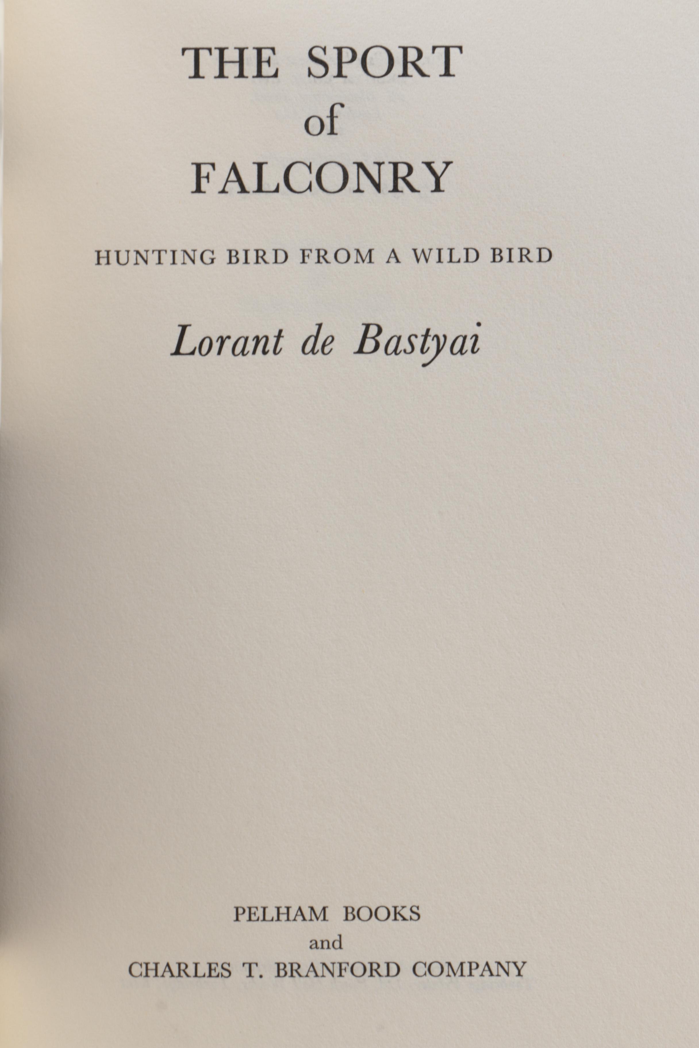 Vintage Ornithology Books Including "A Hawk for the Bush"