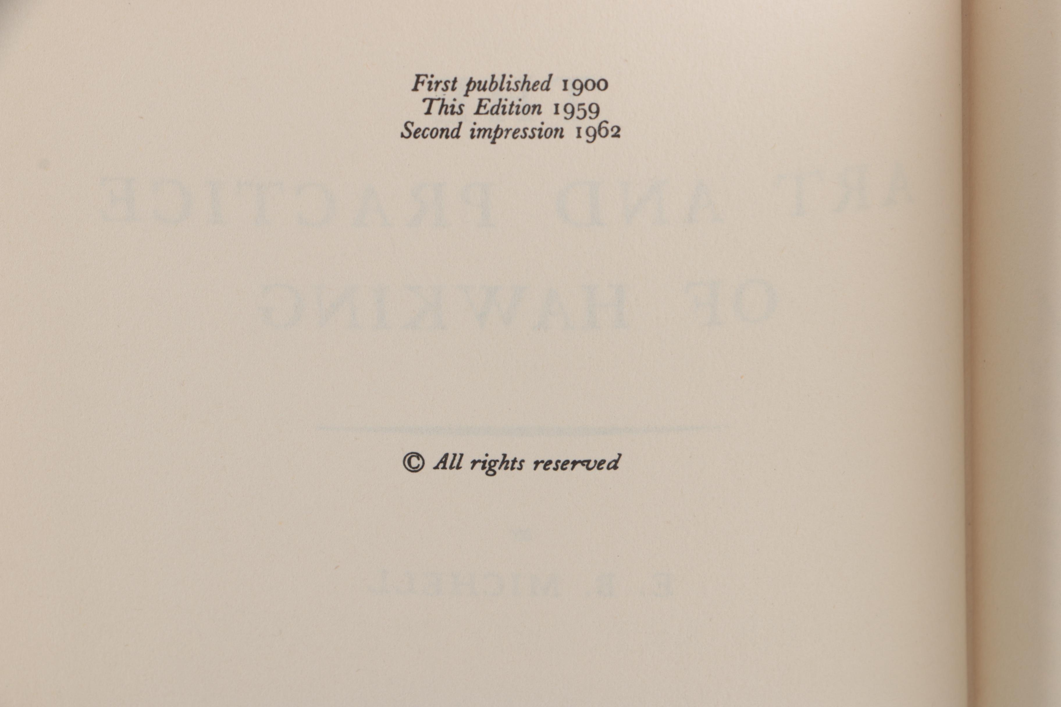 Vintage Ornithology Books Including "A Hawk for the Bush"