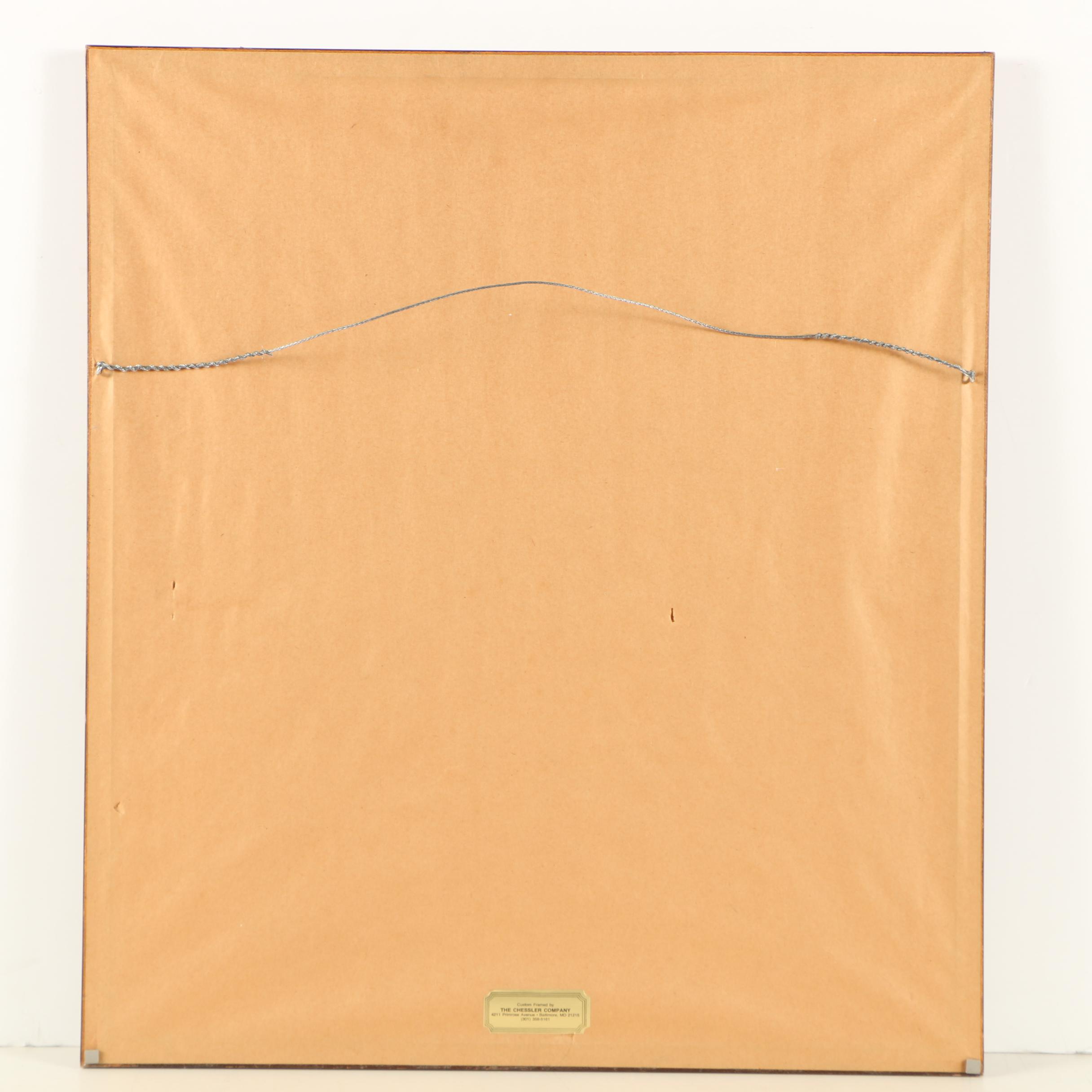 Offset Lithograph Poster After Anna Huong "Life of the Eskimo, Alaska"