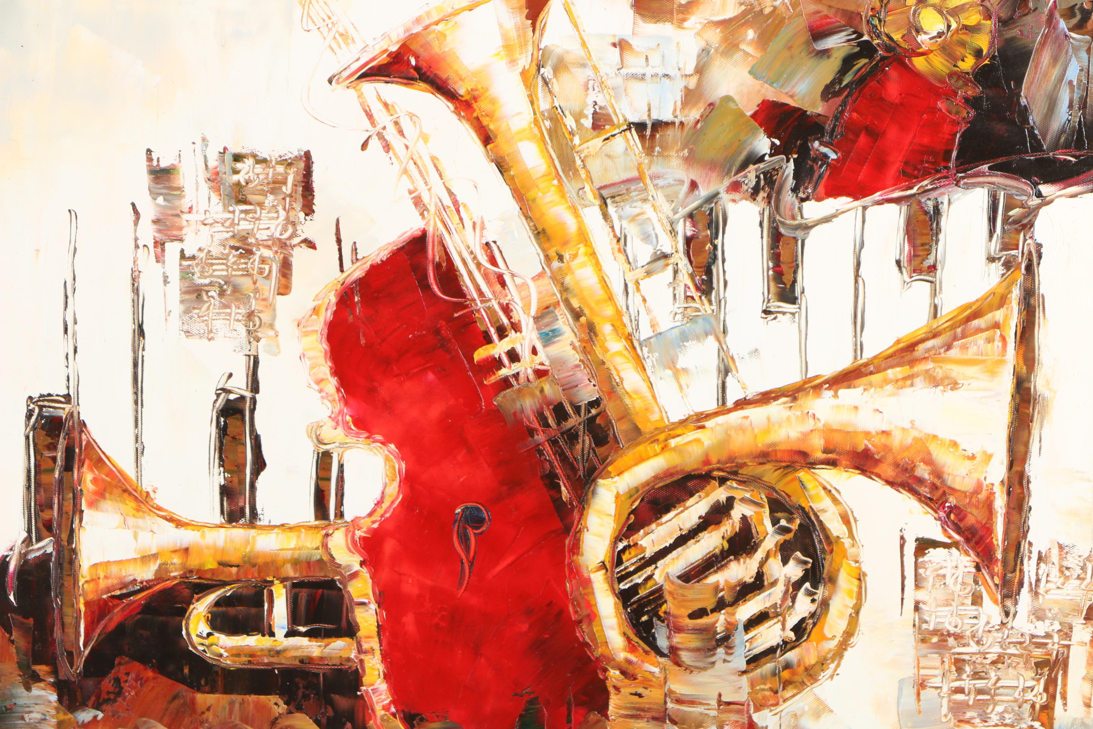 R. Wilcox Acrylic Painting