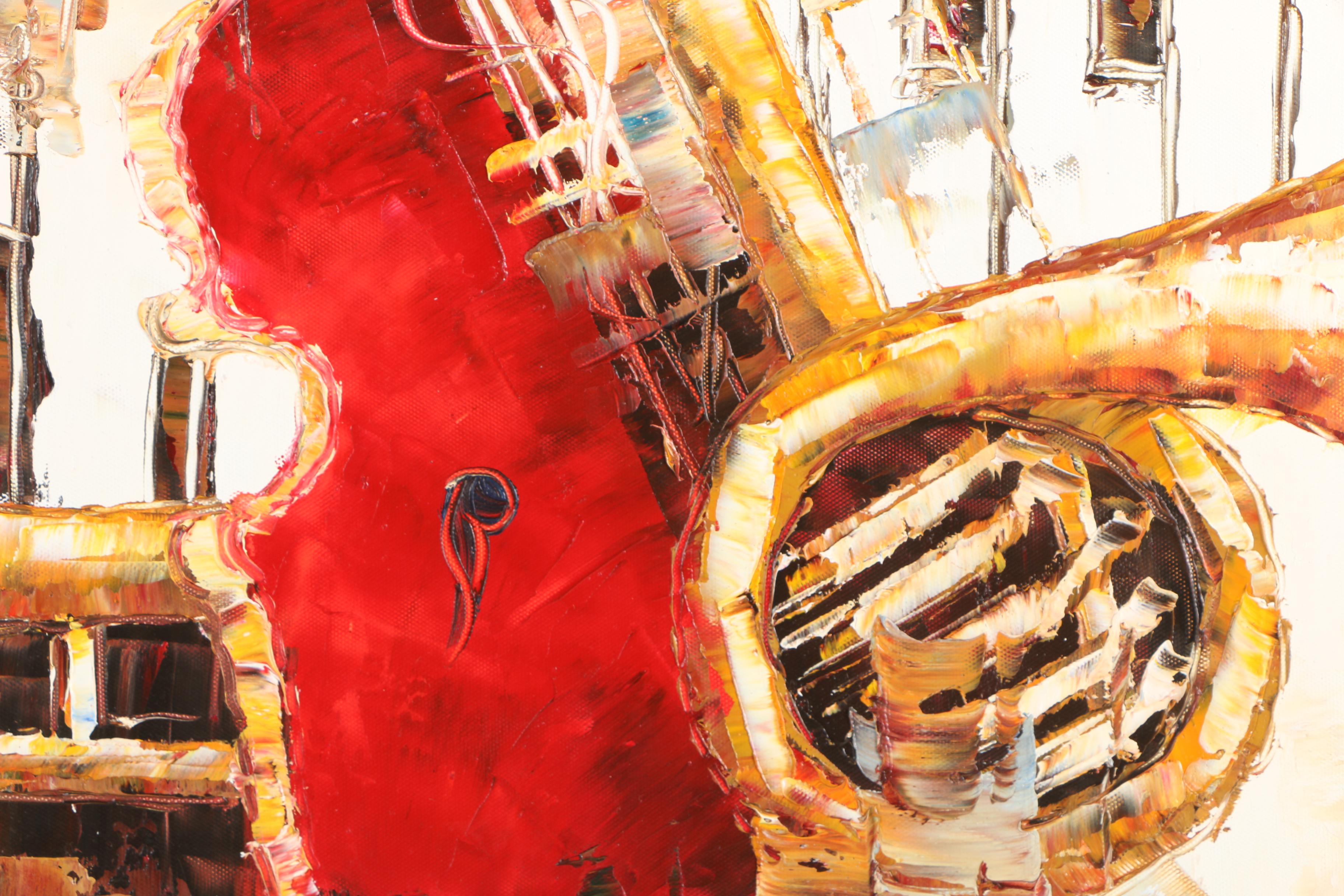 R. Wilcox Acrylic Painting