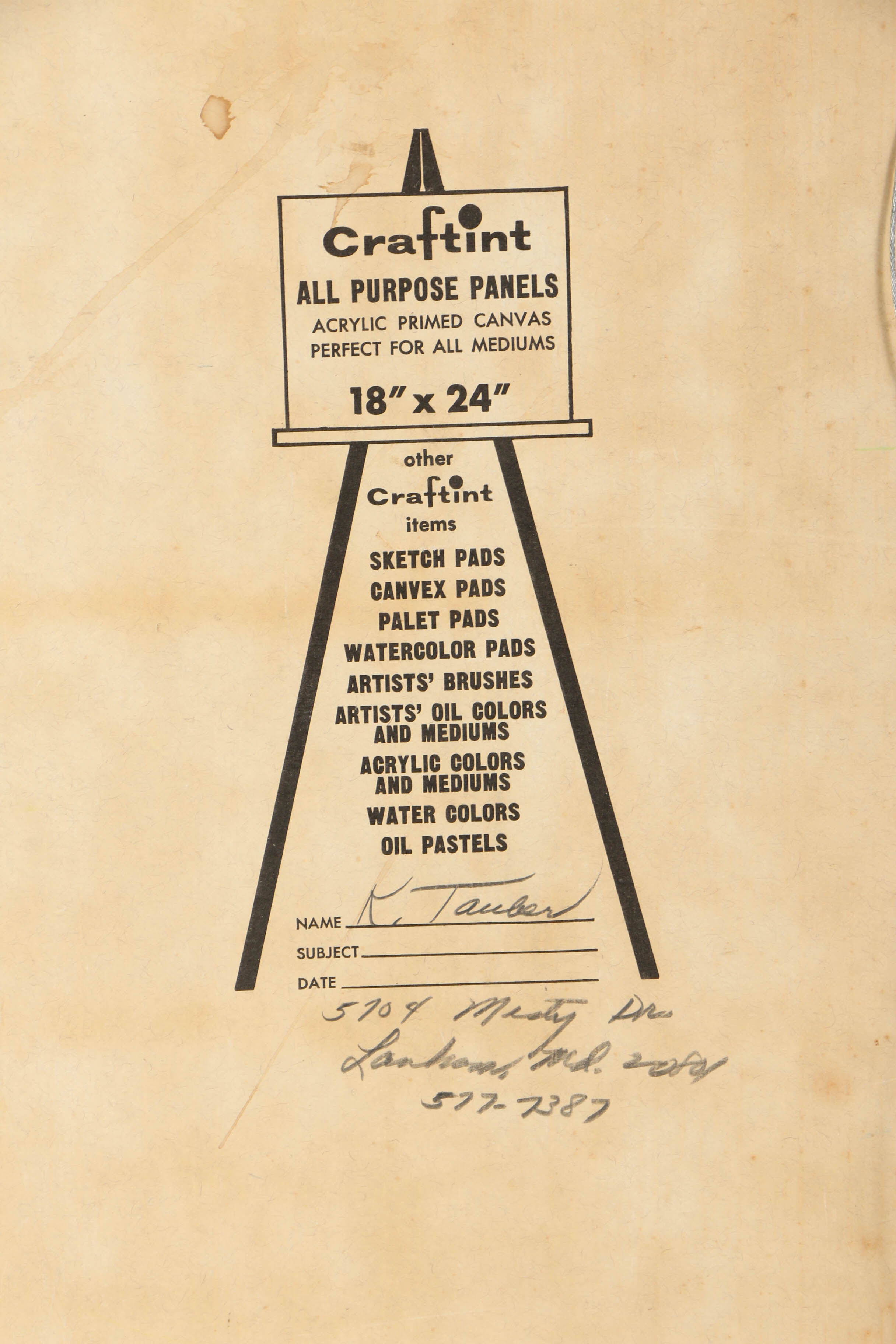 Kathryn Tauber Oil Painting