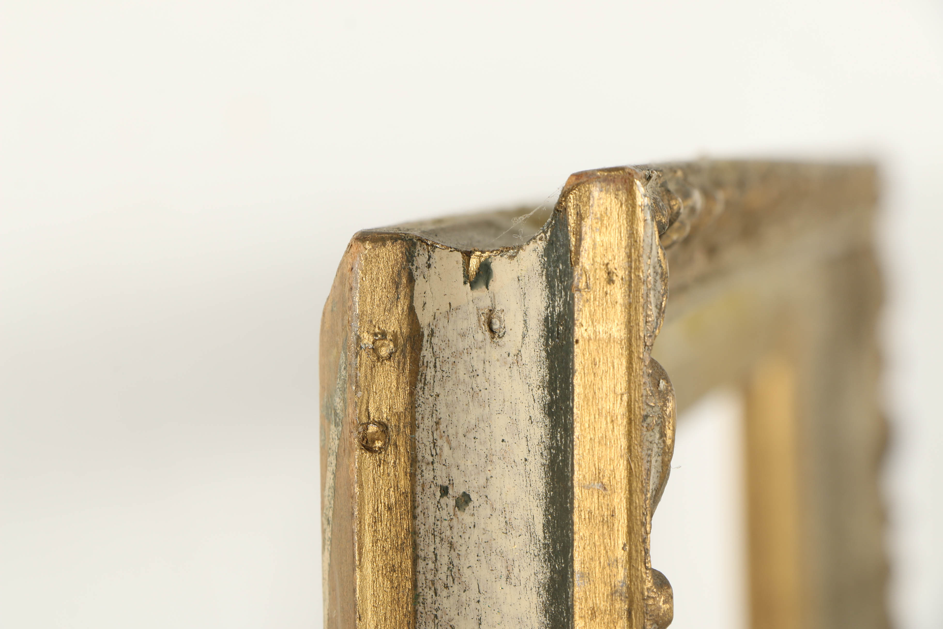 Gold and Silver-Toned Wooden Frames