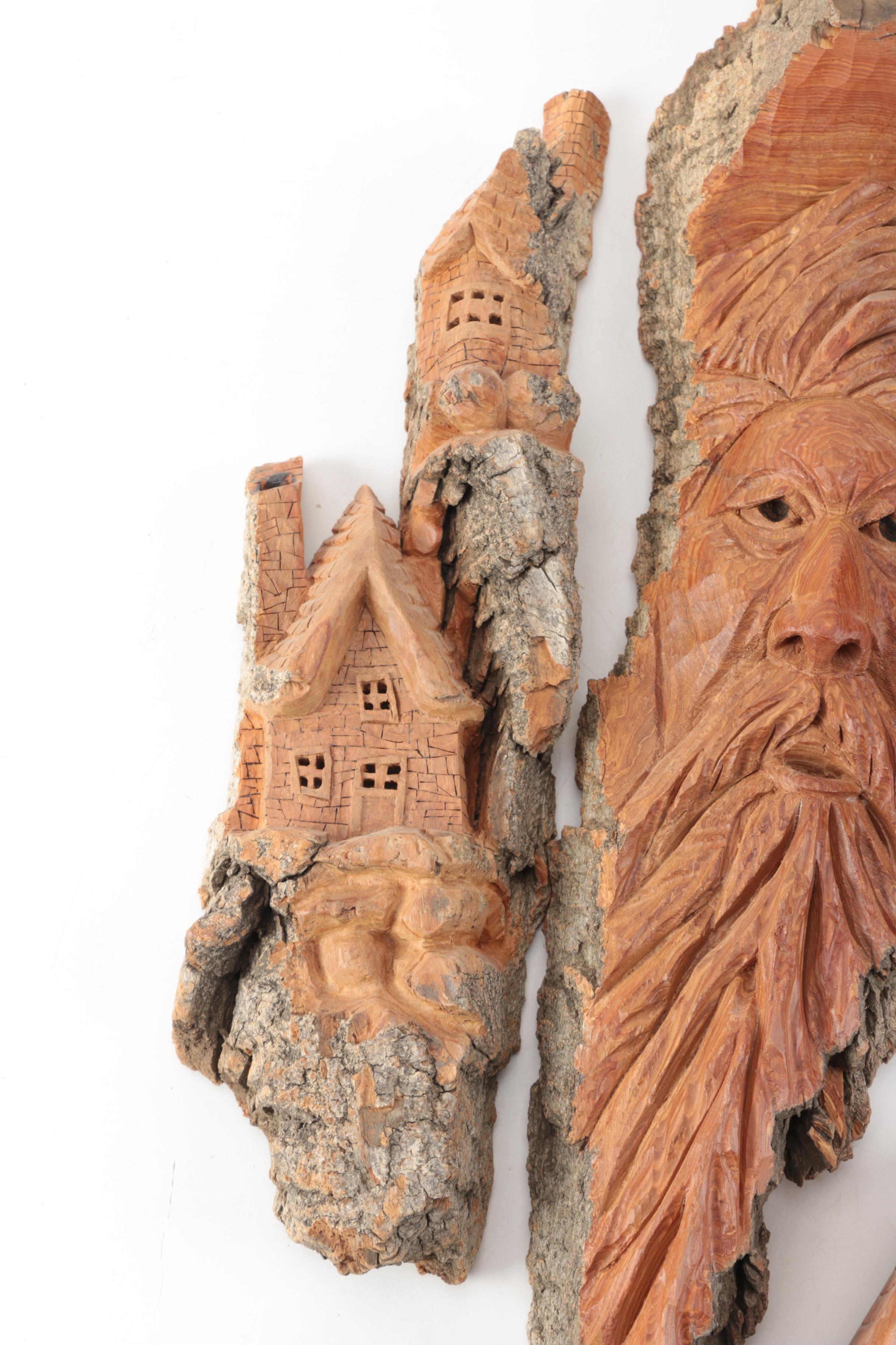 Collection of Cottonwood Bark Carvings
