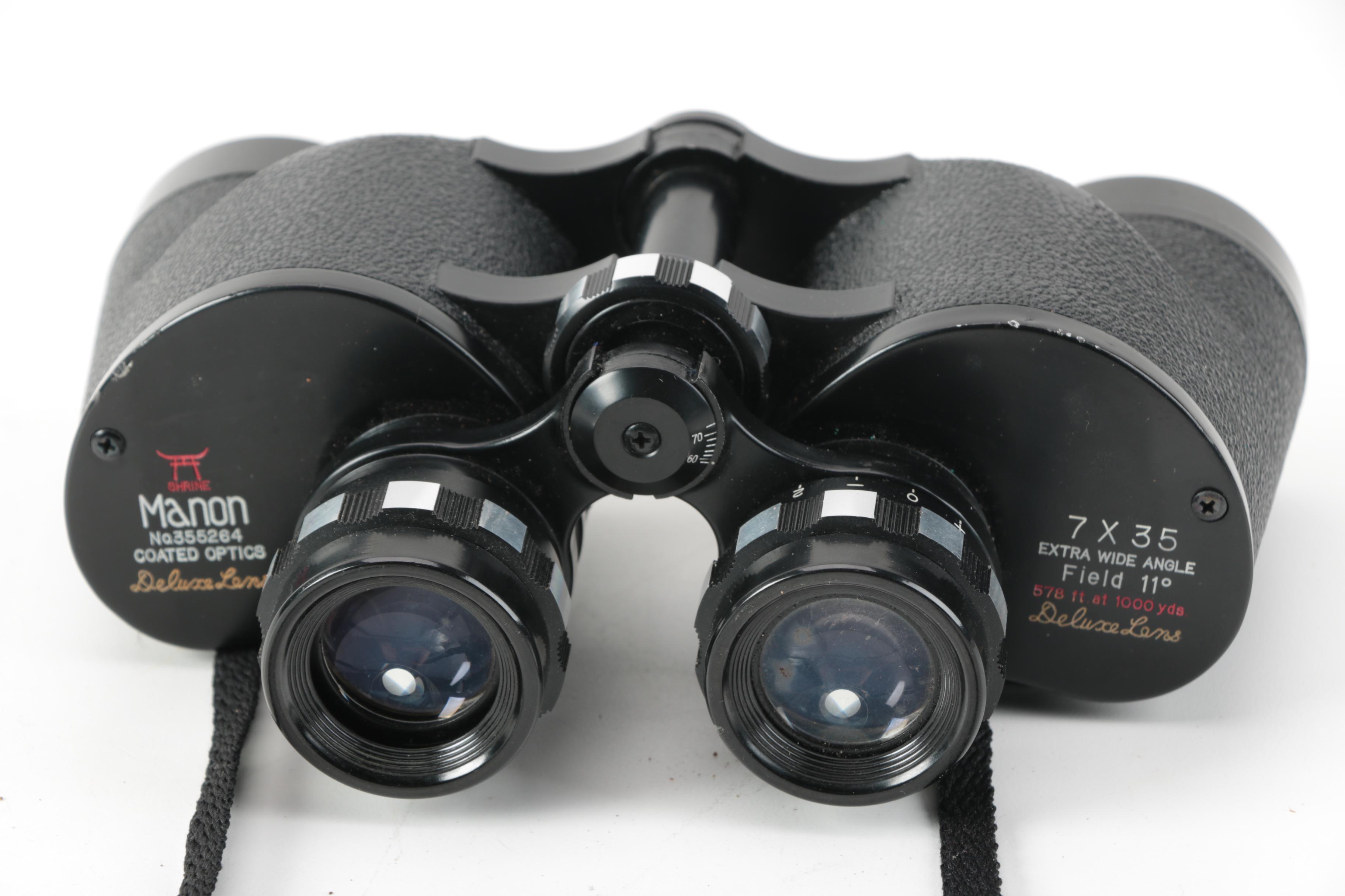 Manon Extra Wide Angle Binoculars in Case